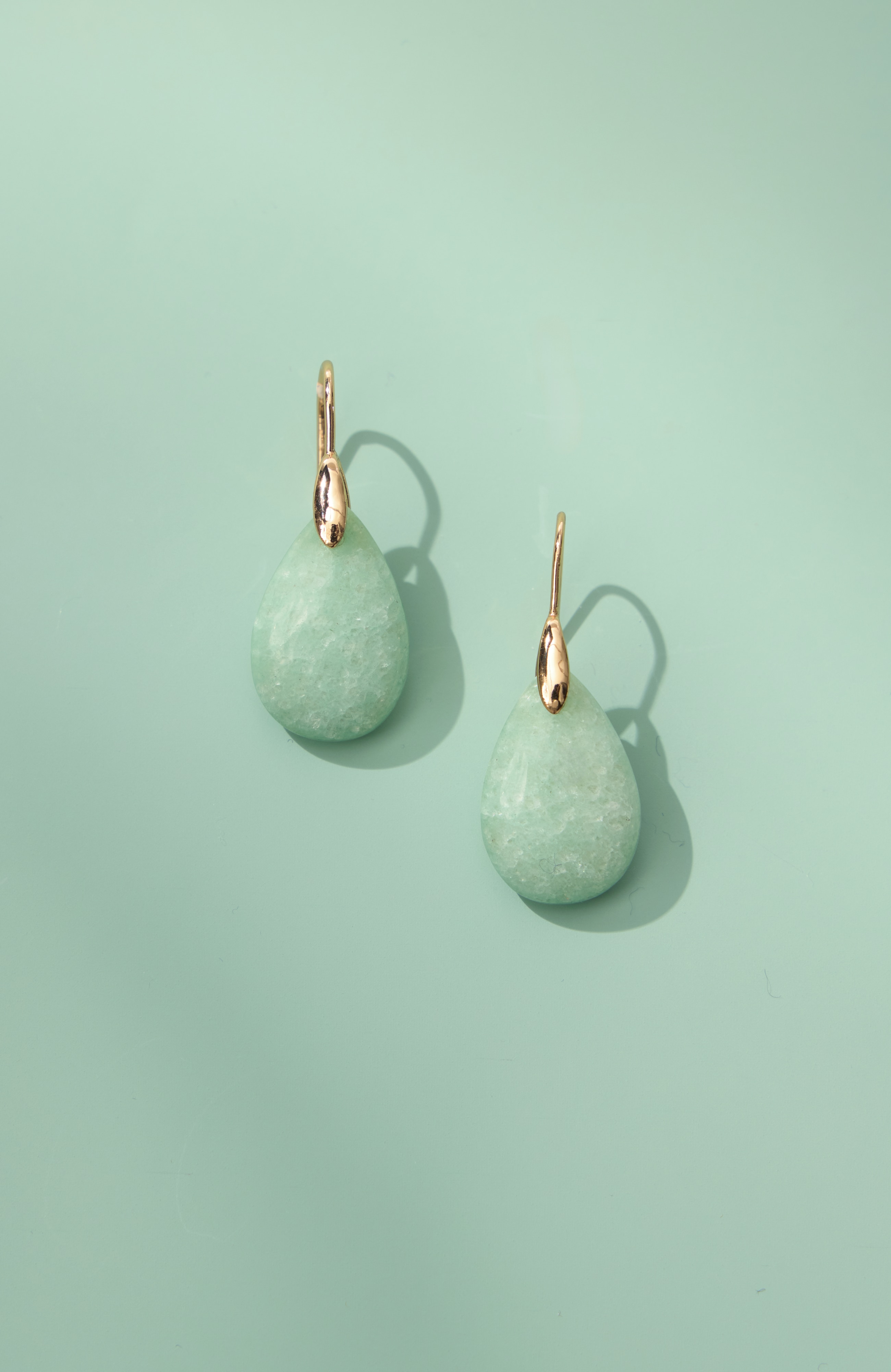 aventurine drop earrings