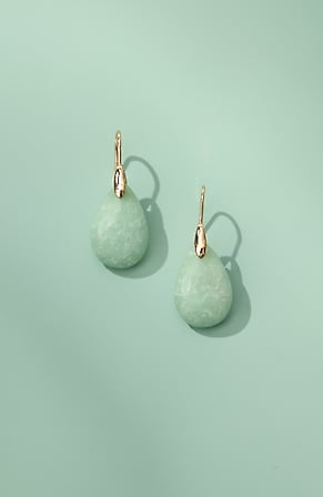 Image for Aventurine Drop Earrings
