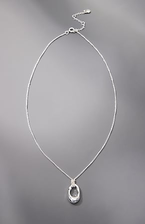 Image for Sculptural Pendant Necklace
