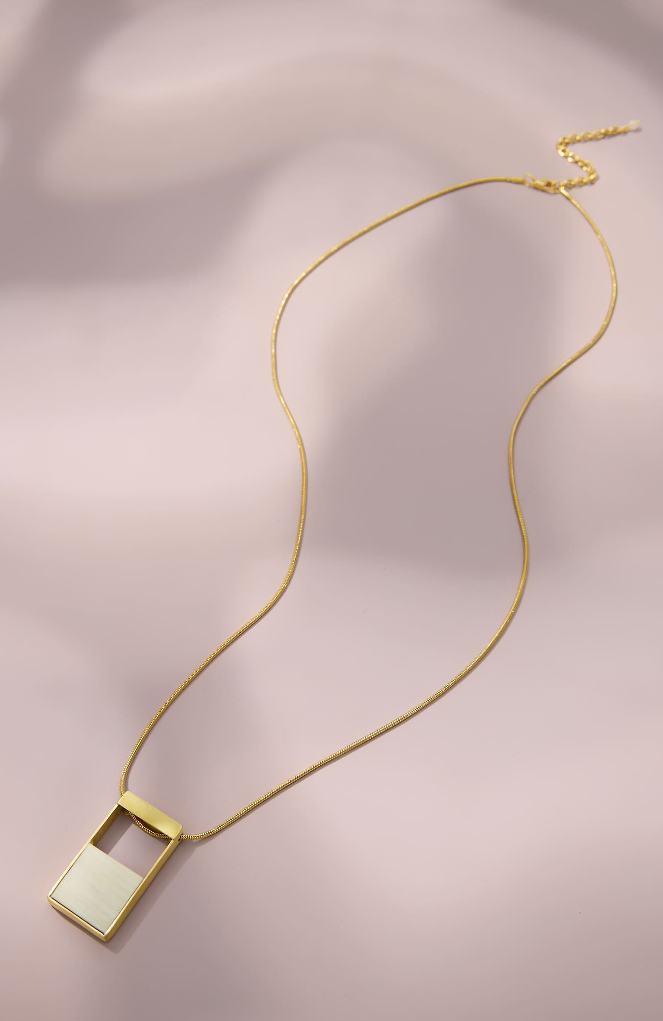 Jjill Natural Horn & Rosewood Reversible Necklace In Multi