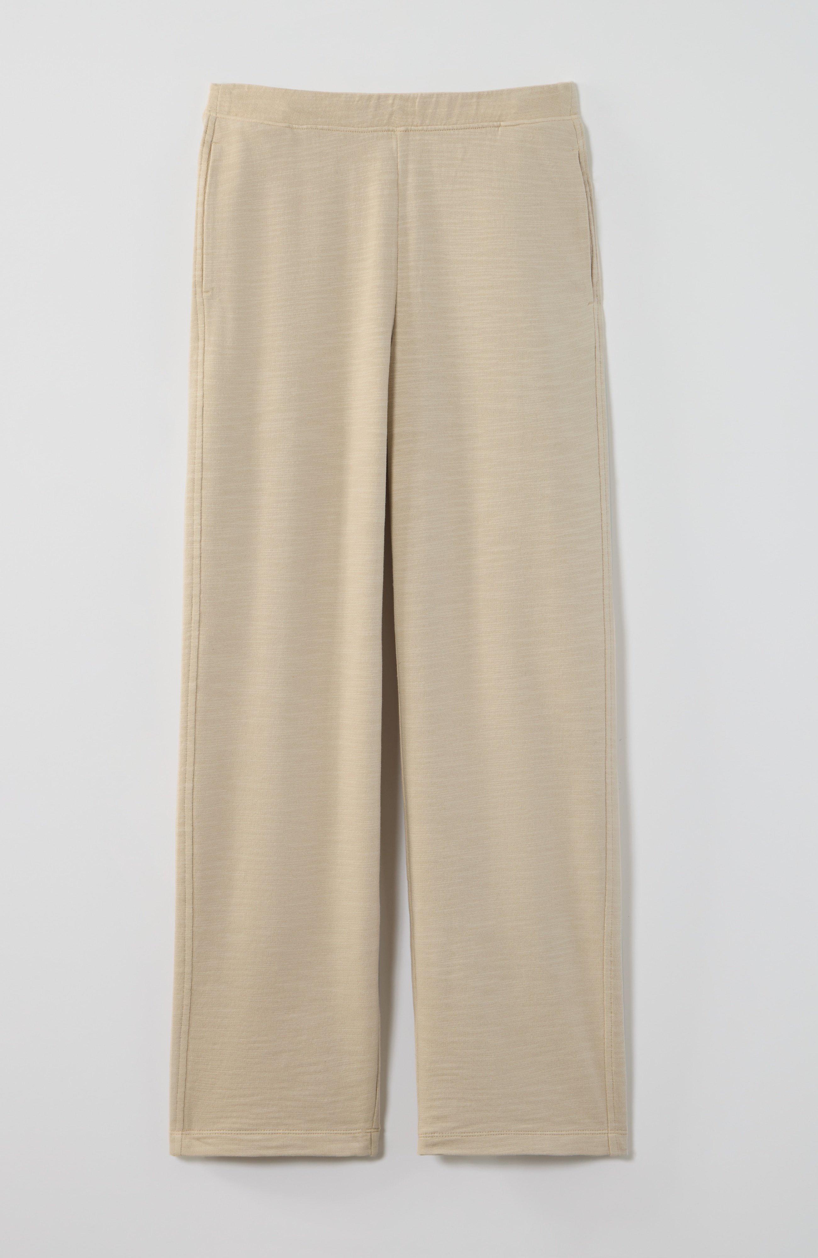 pure jill french terry pull-on pants
