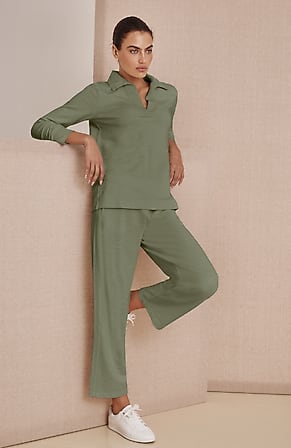 Image for Pure Jill French Terry Pull-On Pants