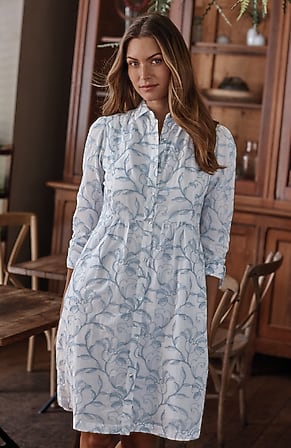 Image for Embroidered Shirtdress