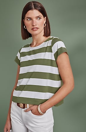 Image for Luxe Supima® Modern Tee