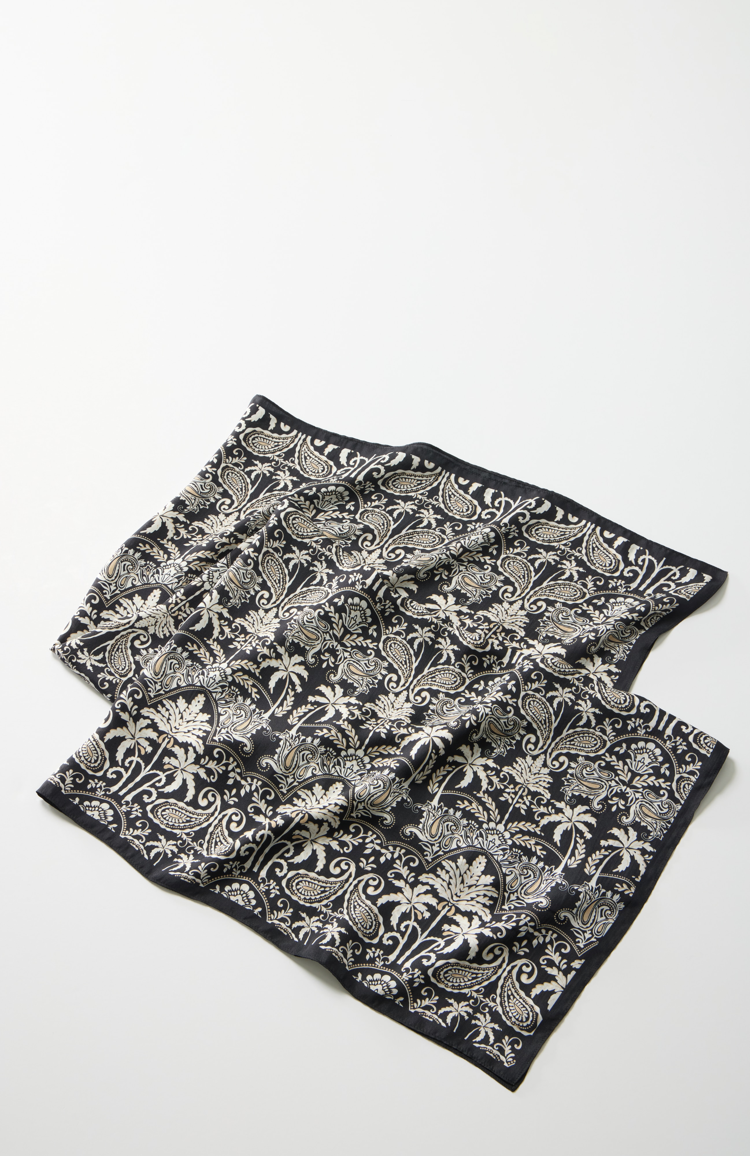 SUMMER SILK SQUARE SCARF | JJill