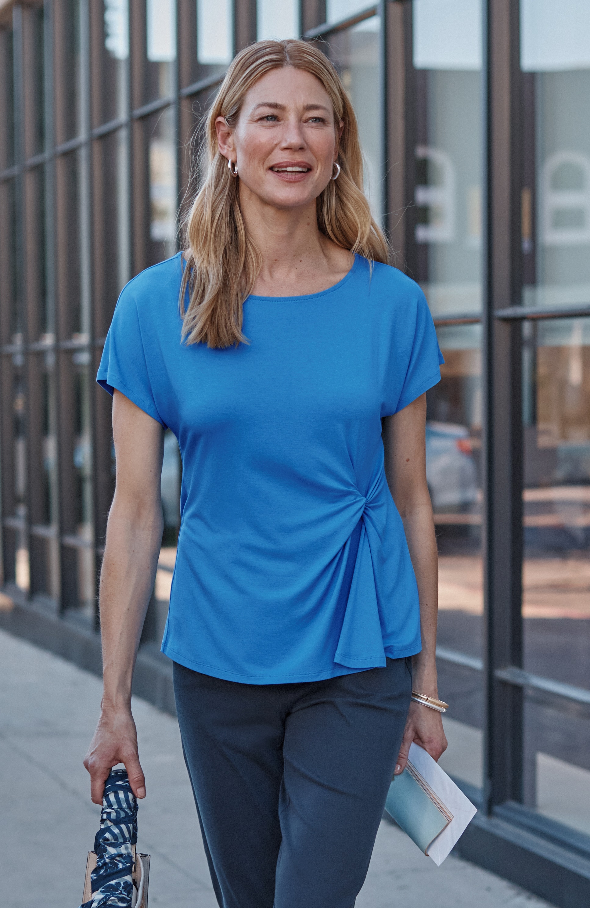 wearever twist-front top