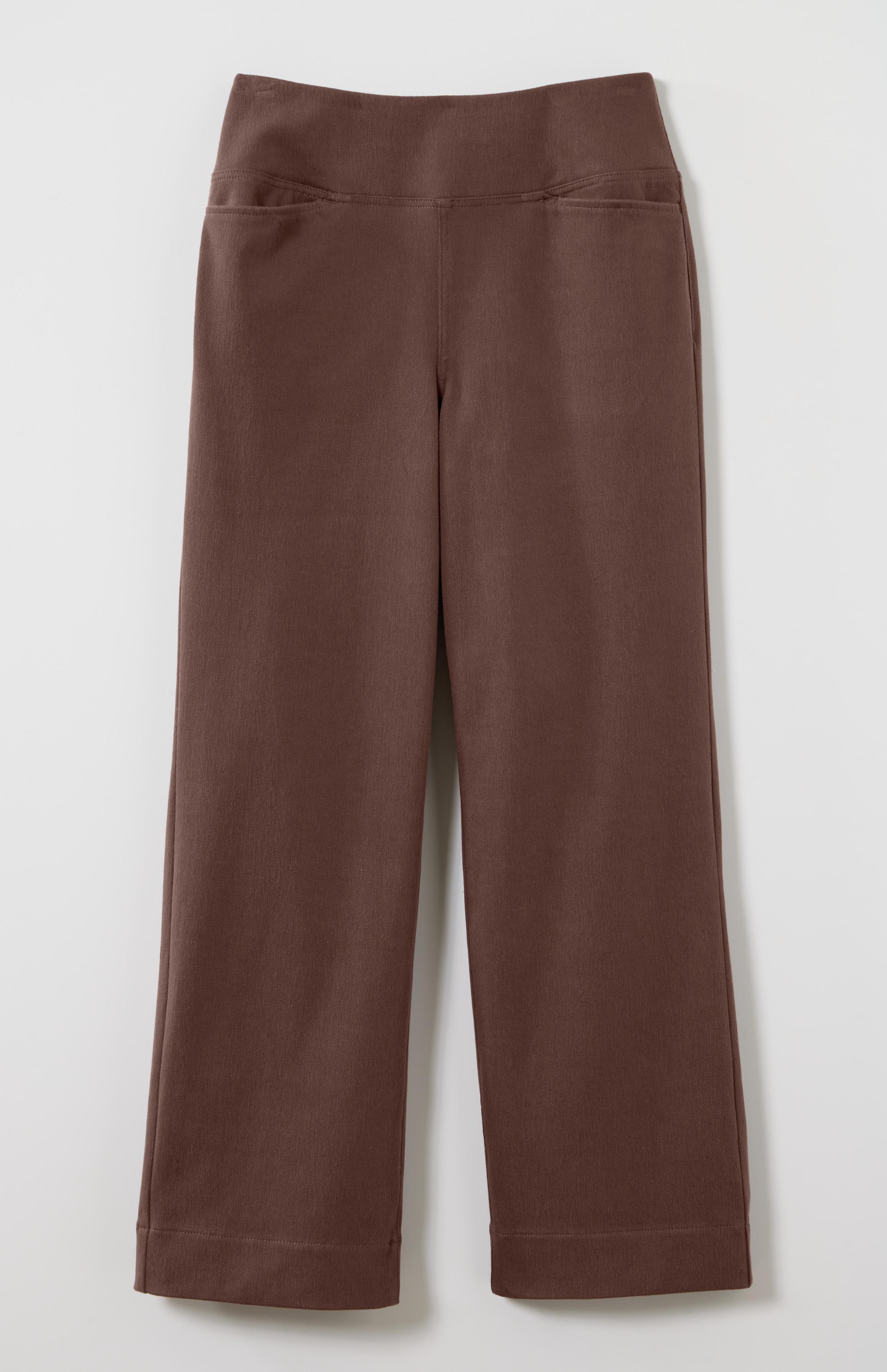 wearever smooth-fit cropped knit jeans