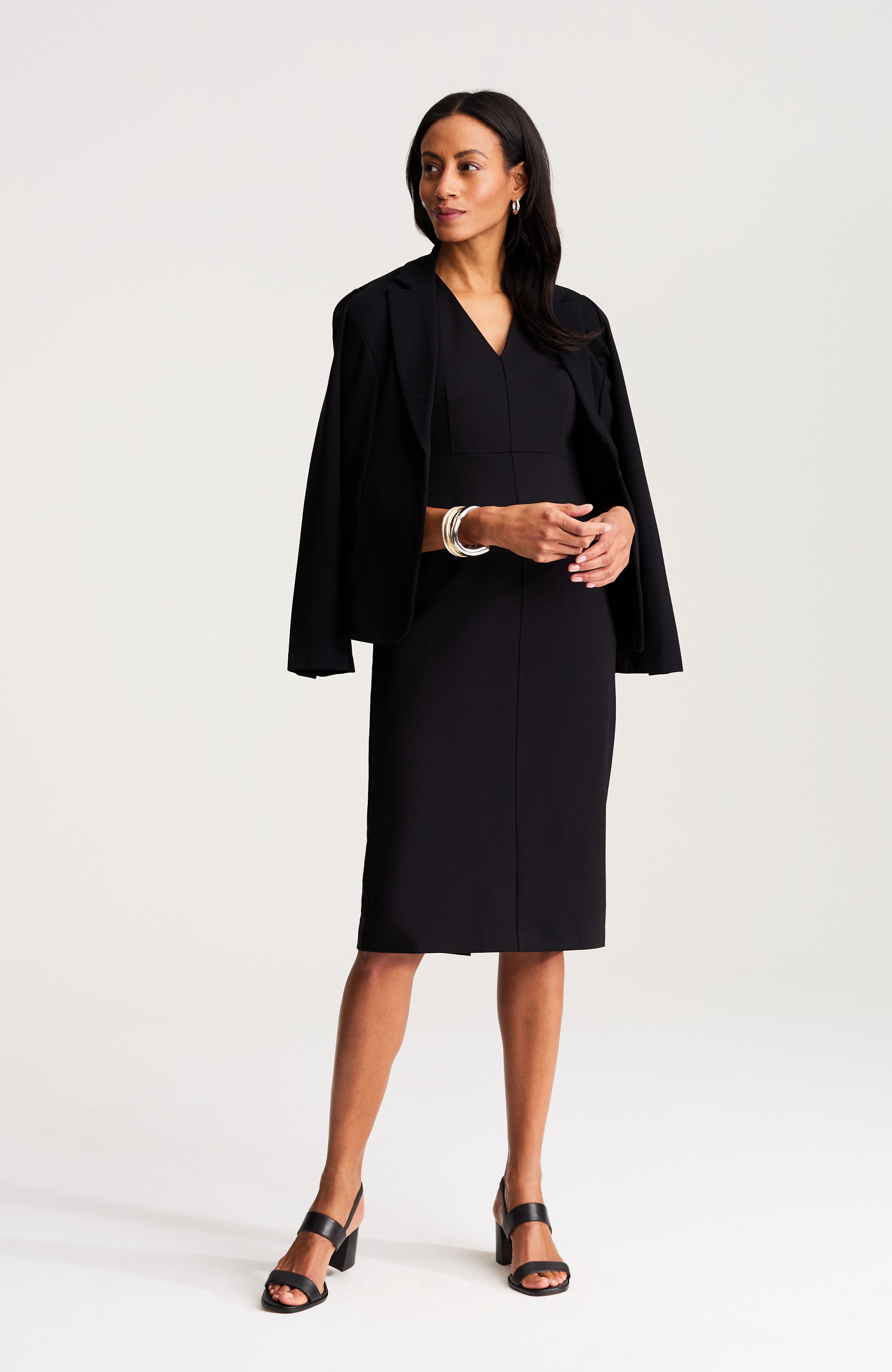 wearever sculpted-knit sleeveless dress