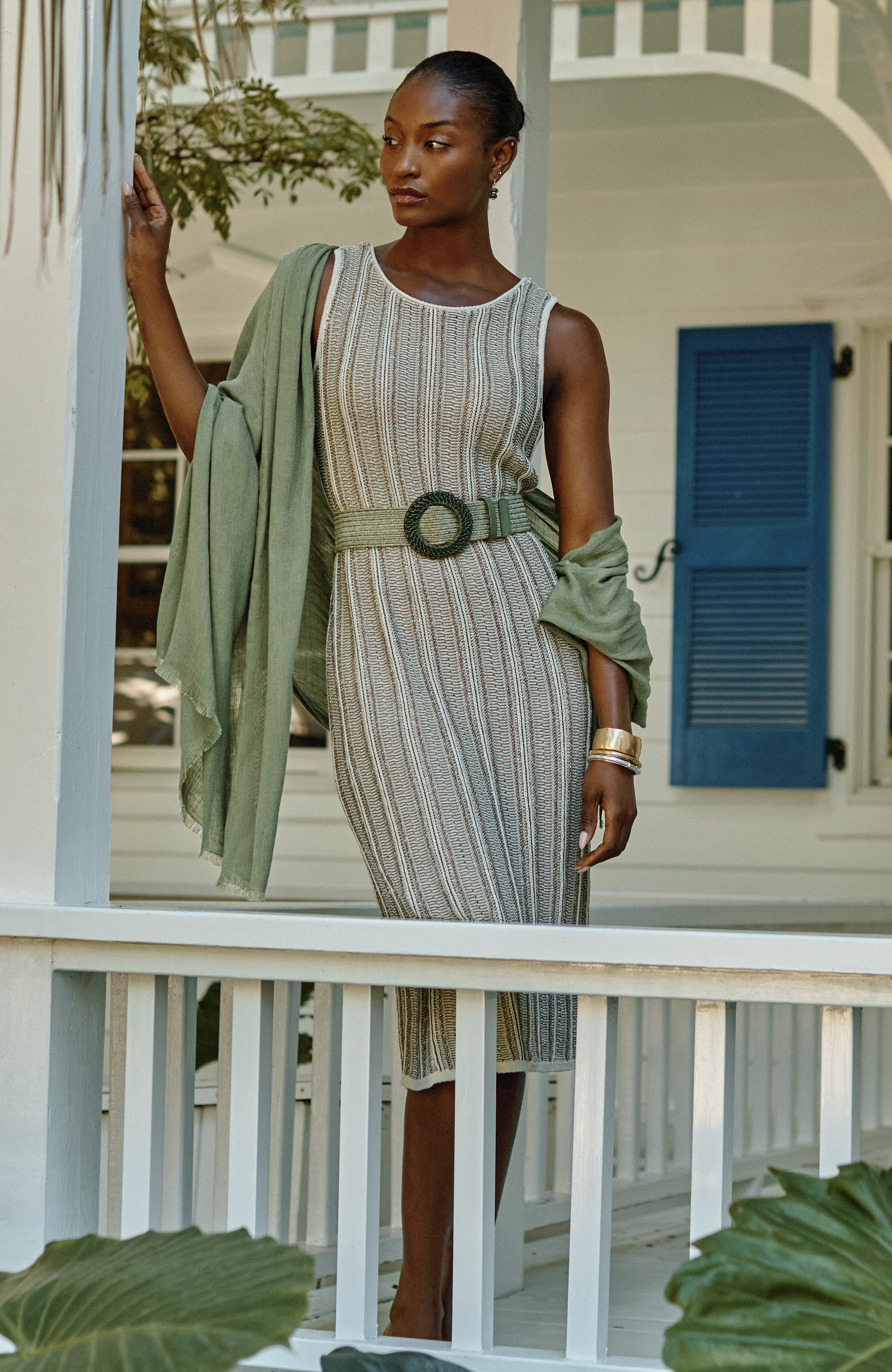 Textured Bi-Color Sweater Dress | JJill