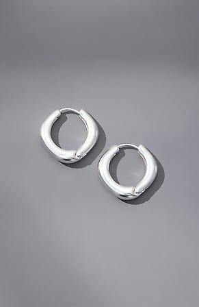 Image for Modern Metals Hoop Earrings