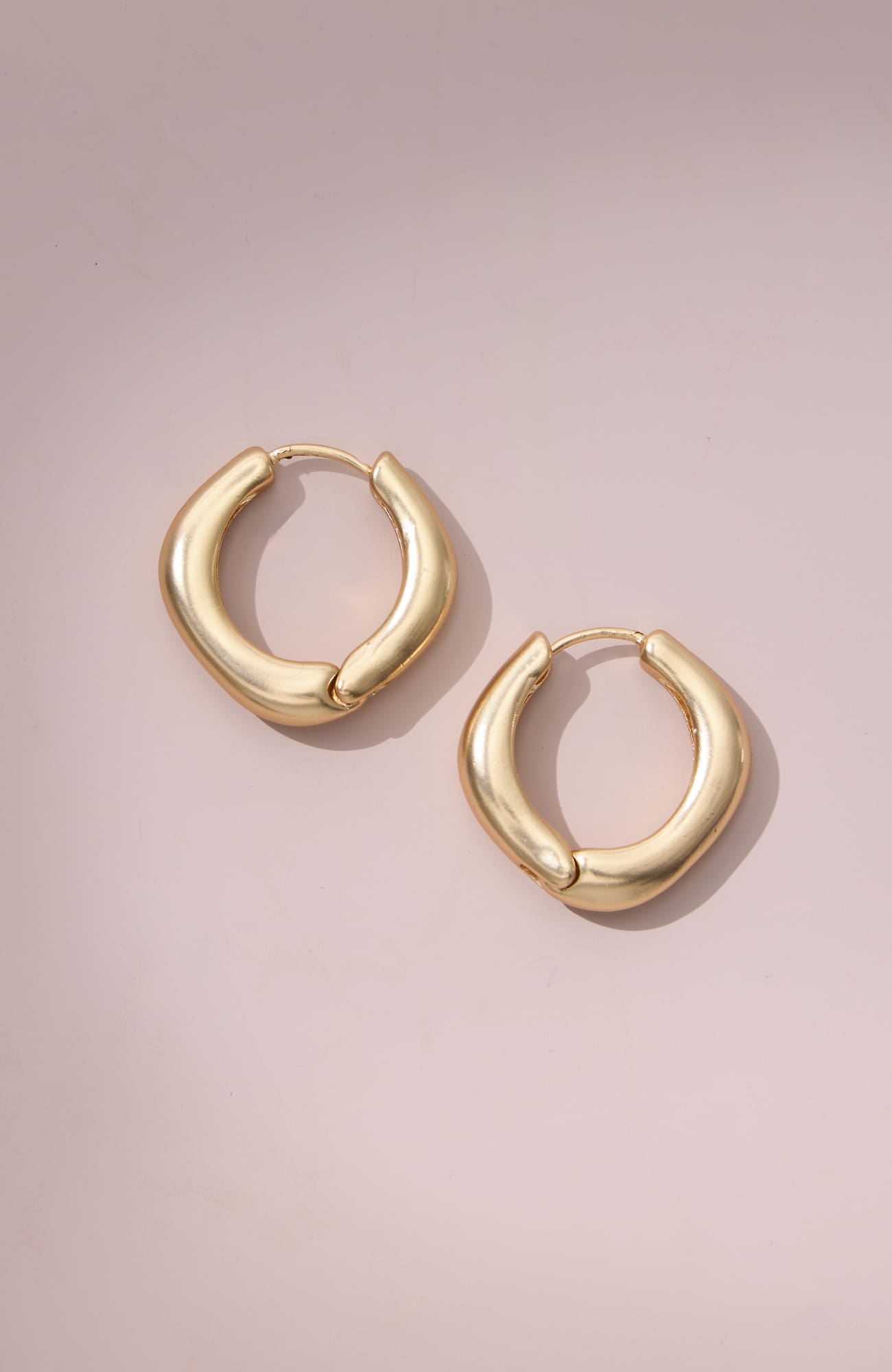 Jjill Modern Metals Hoop Earrings In Gold
