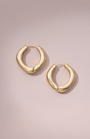 Image for Modern Metals Hoop Earrings