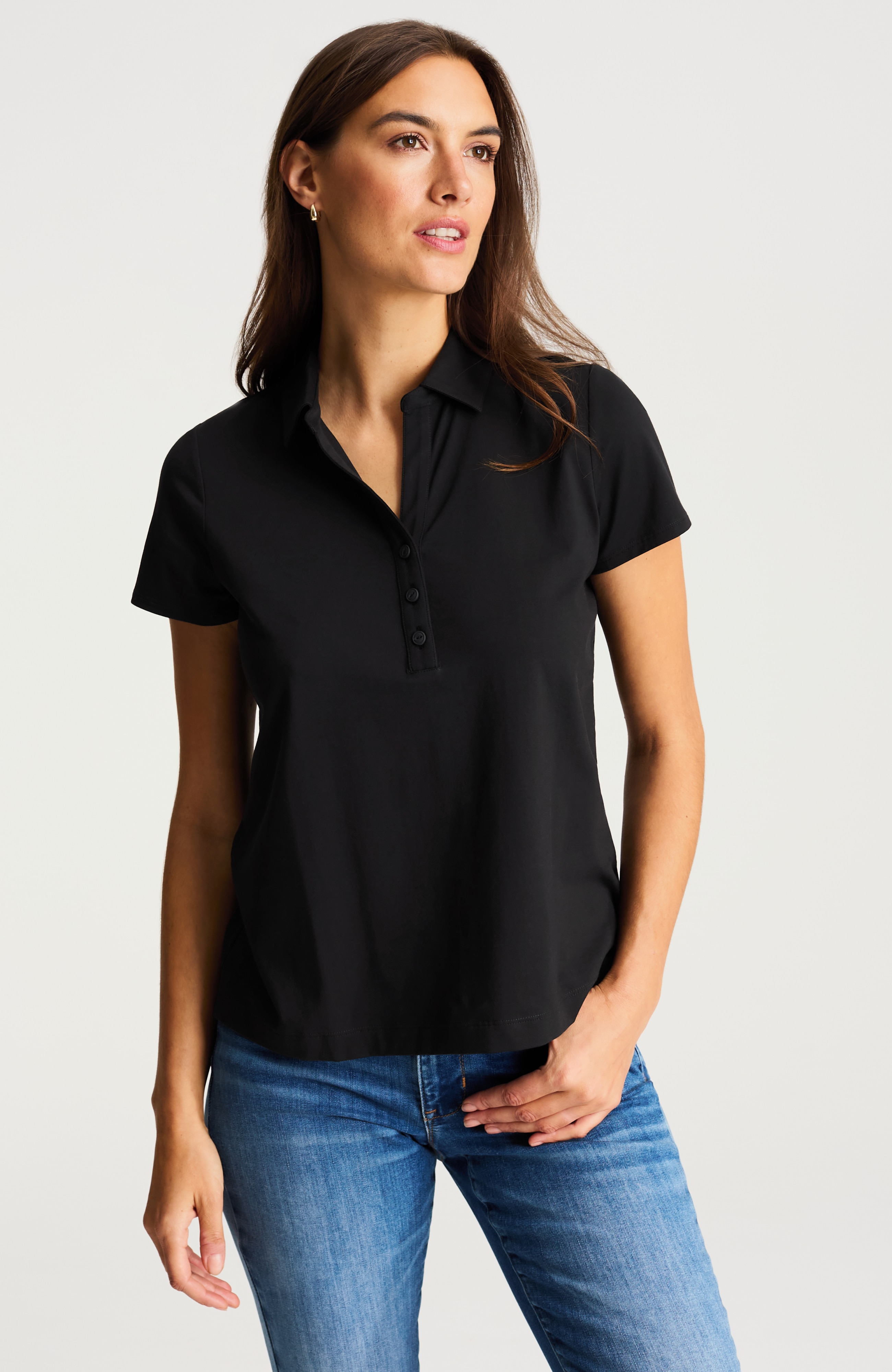 fit progress knit polo