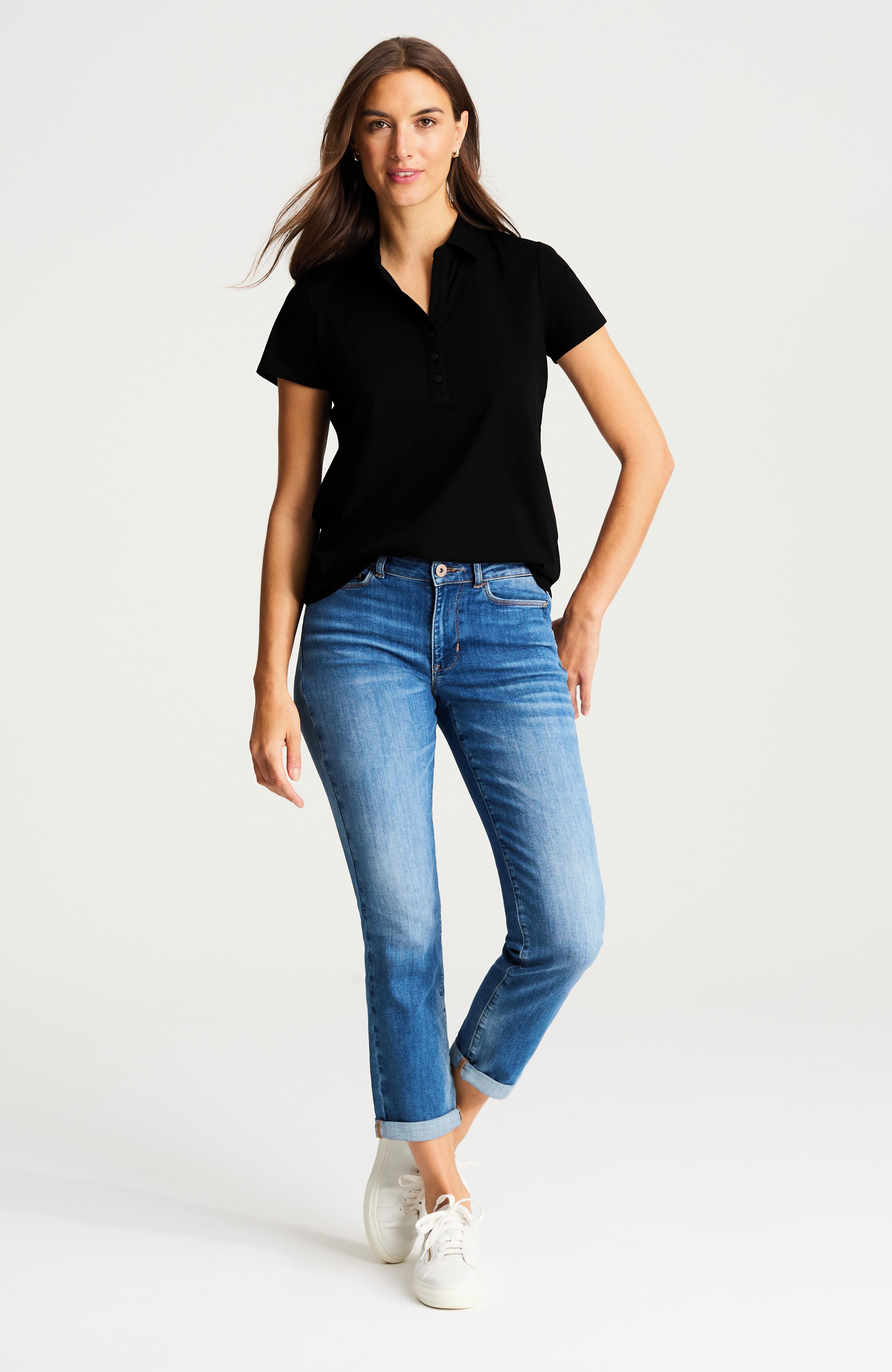 fit progress knit polo