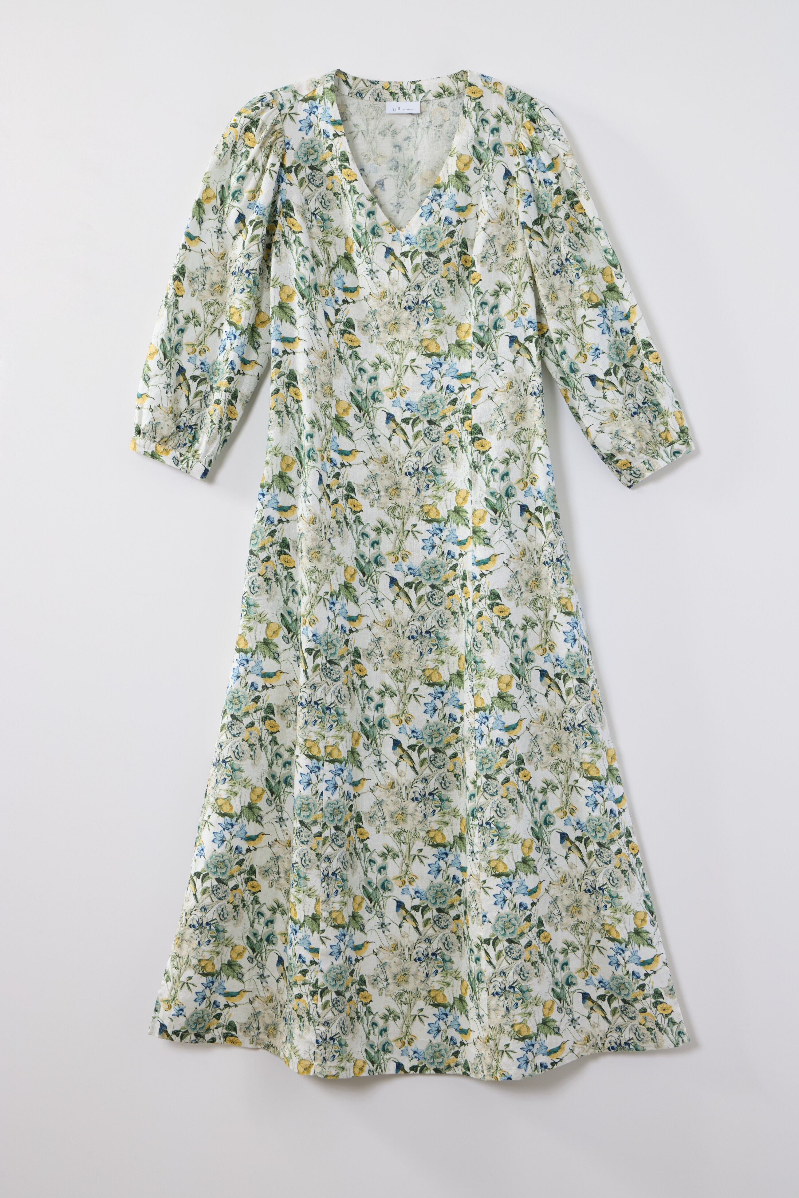 LINEN A-LINE MAXI DRESS | JJill