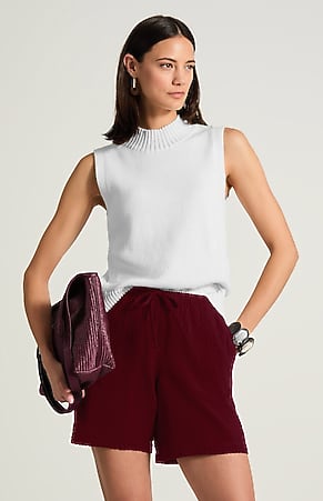 Image for Seersucker Drawstring Shorts