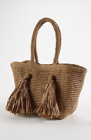 Image for Tasseled Beach Tote
