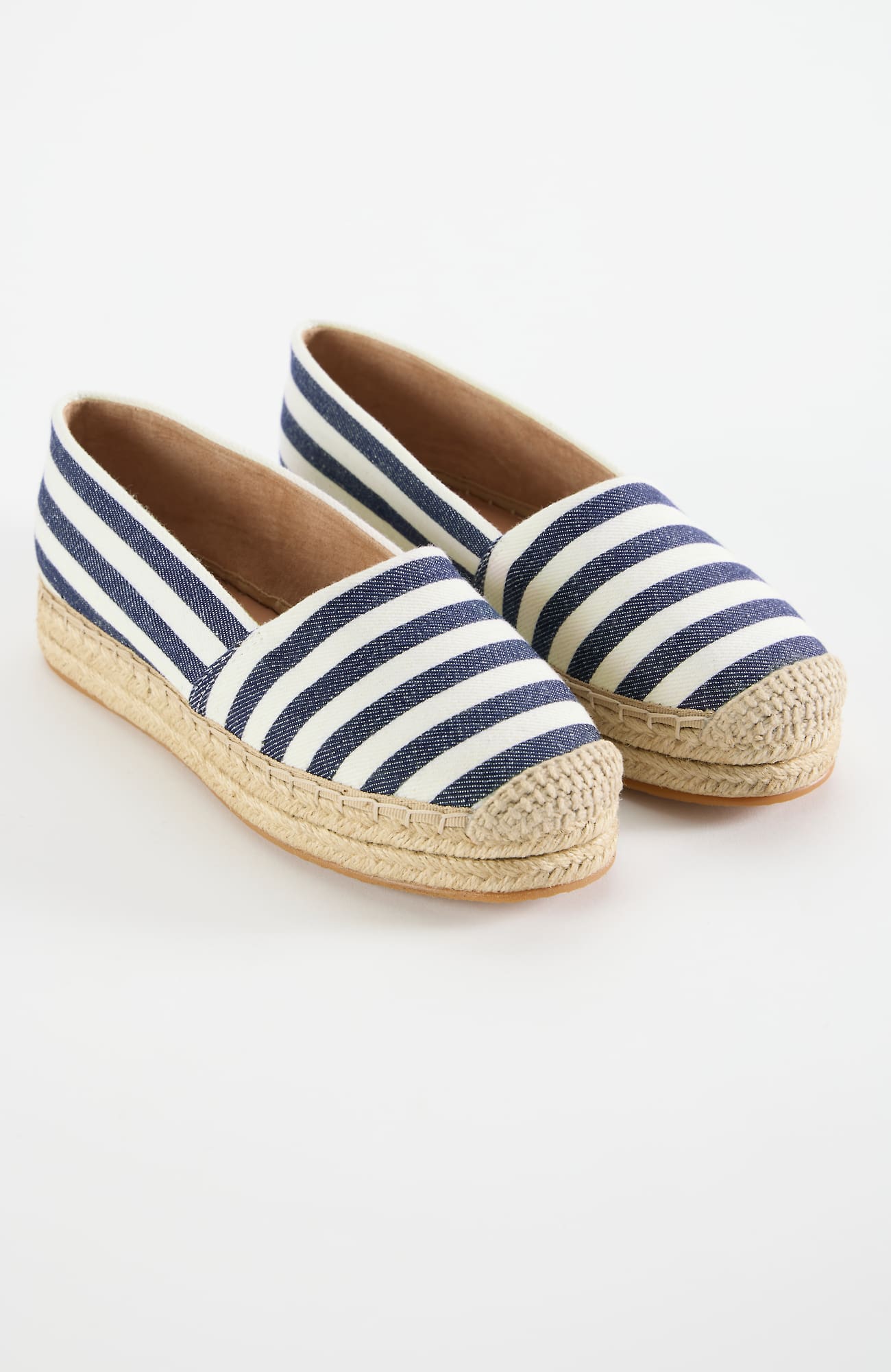 Women's Elena Espadrille Flats (Blue) (Size: 11) J. Jill