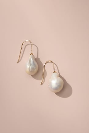 Image for Cultured Freshwater Pearl Drop Earrings