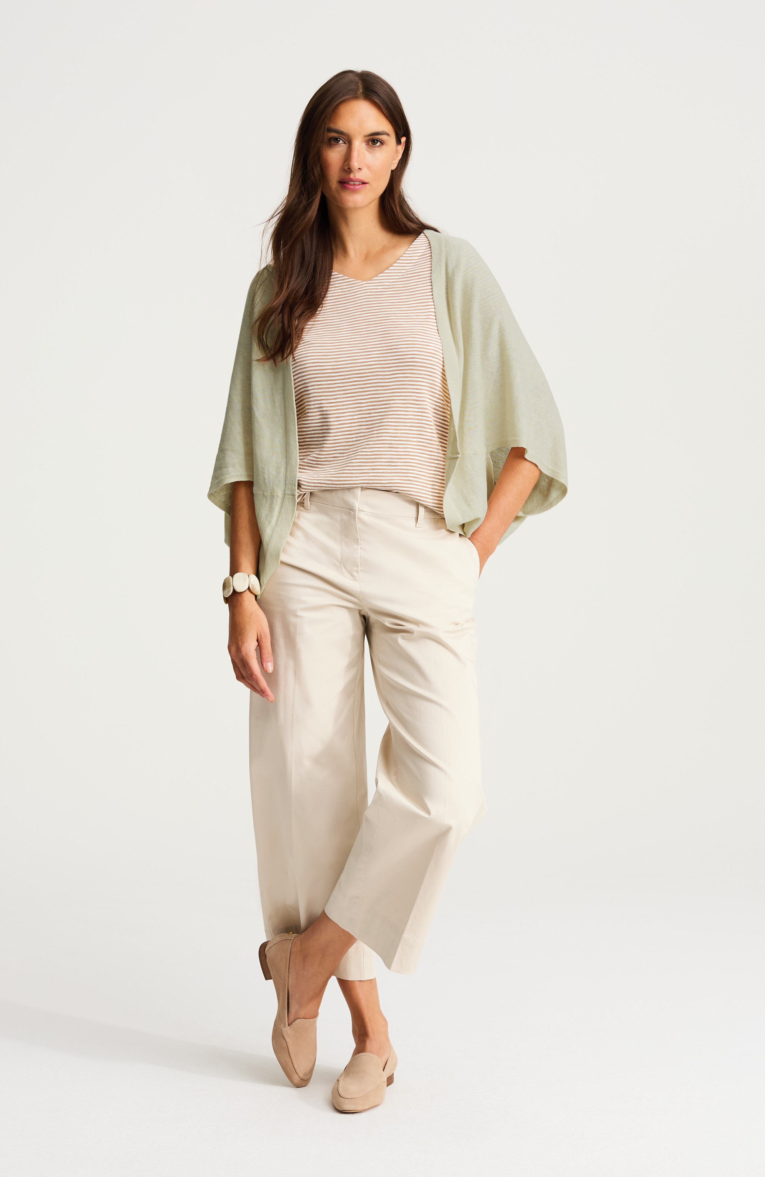 lightweight sweater-knit shrug