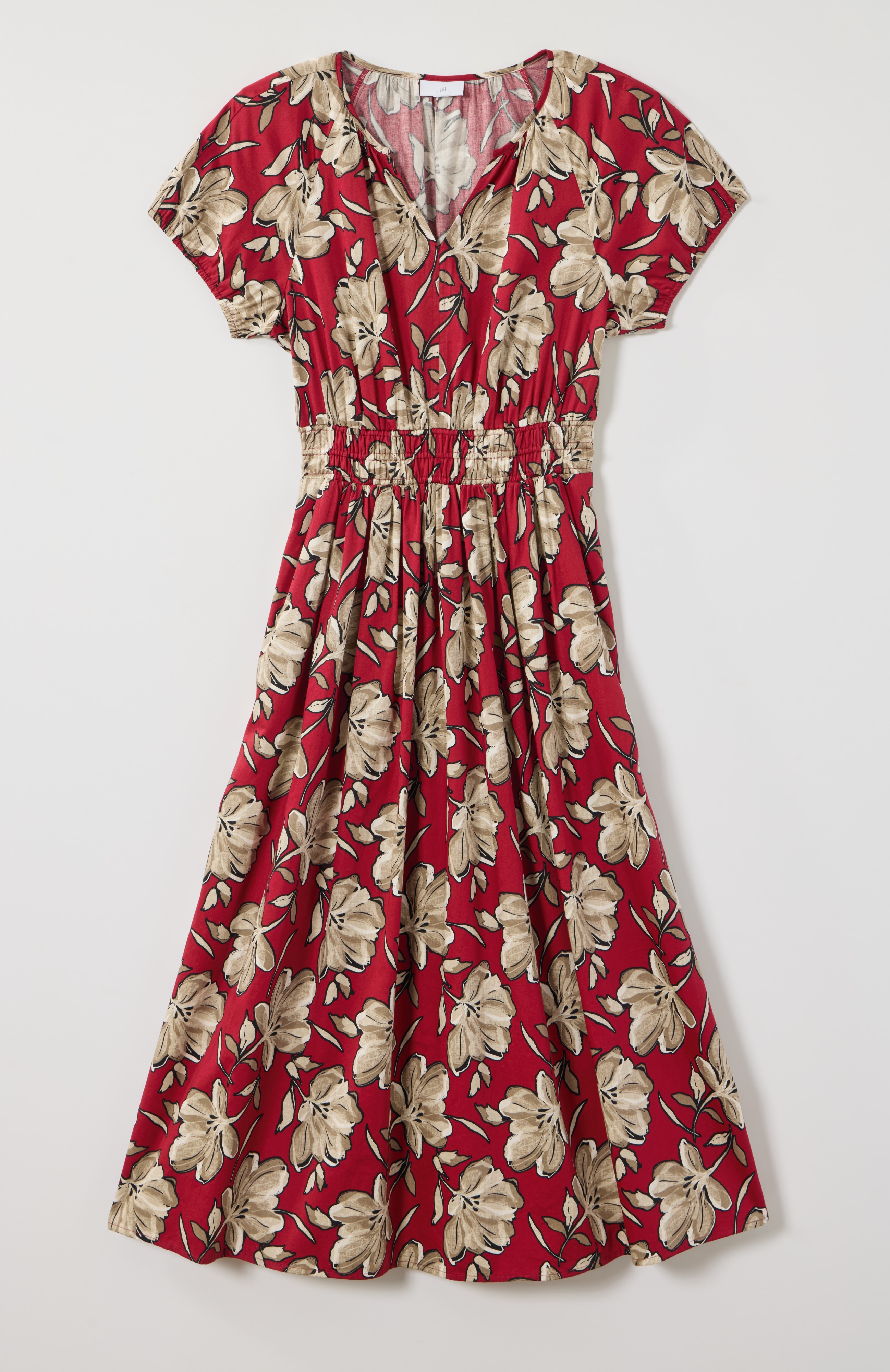 Cotton Midi Dress