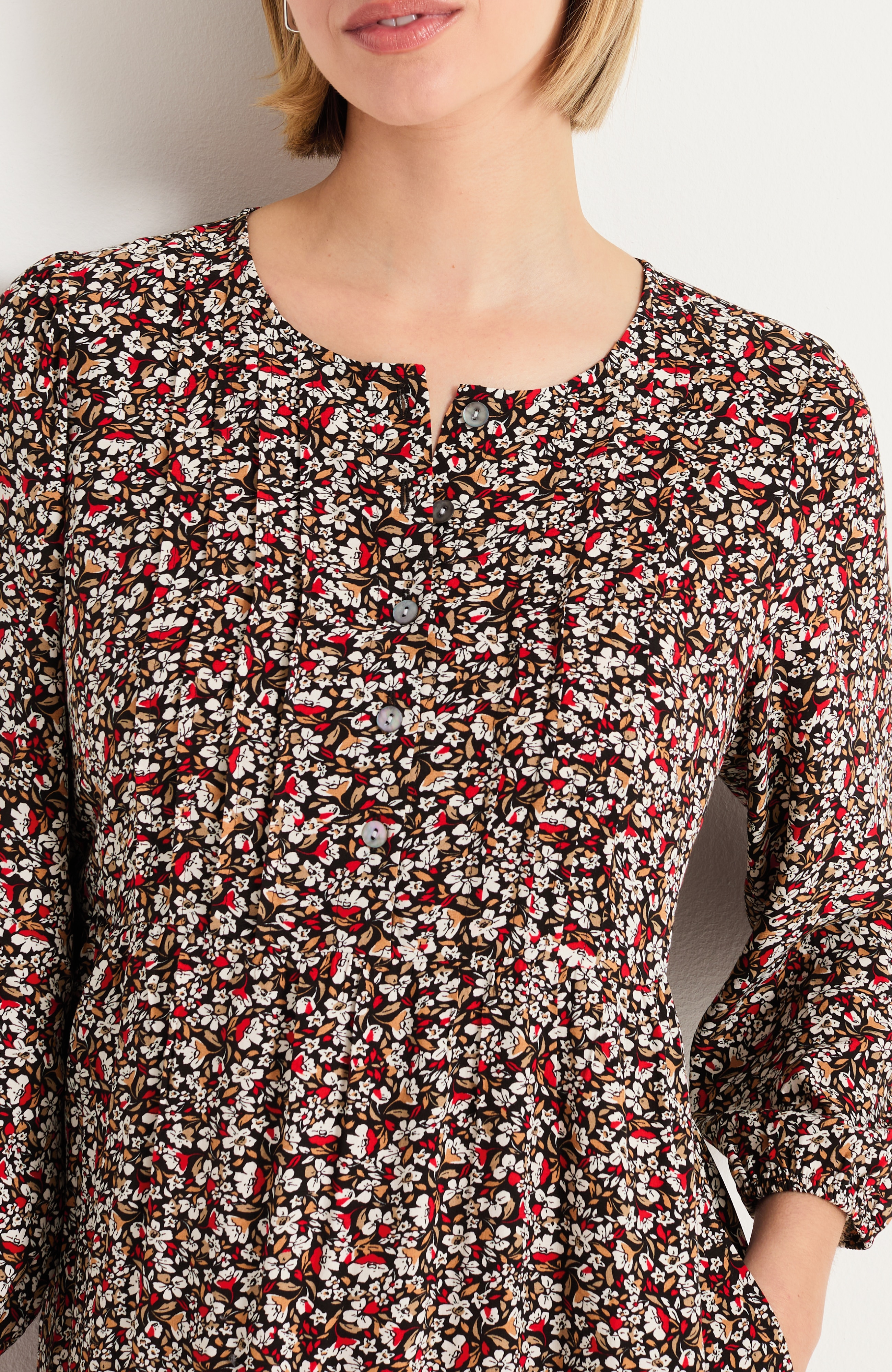 Crepe Pintuck Dress | JJill