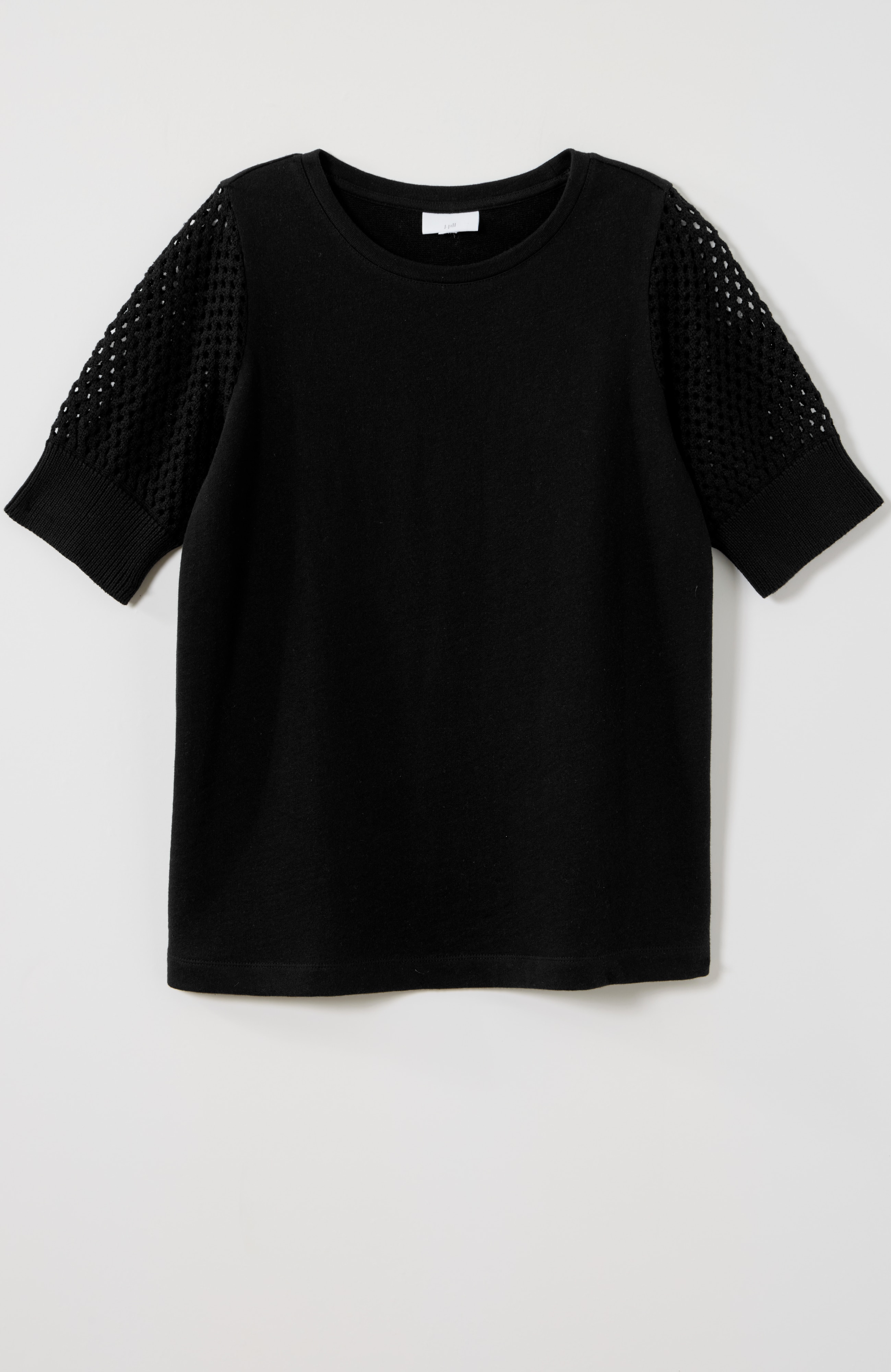 Knit Sweater-Sleeve Top