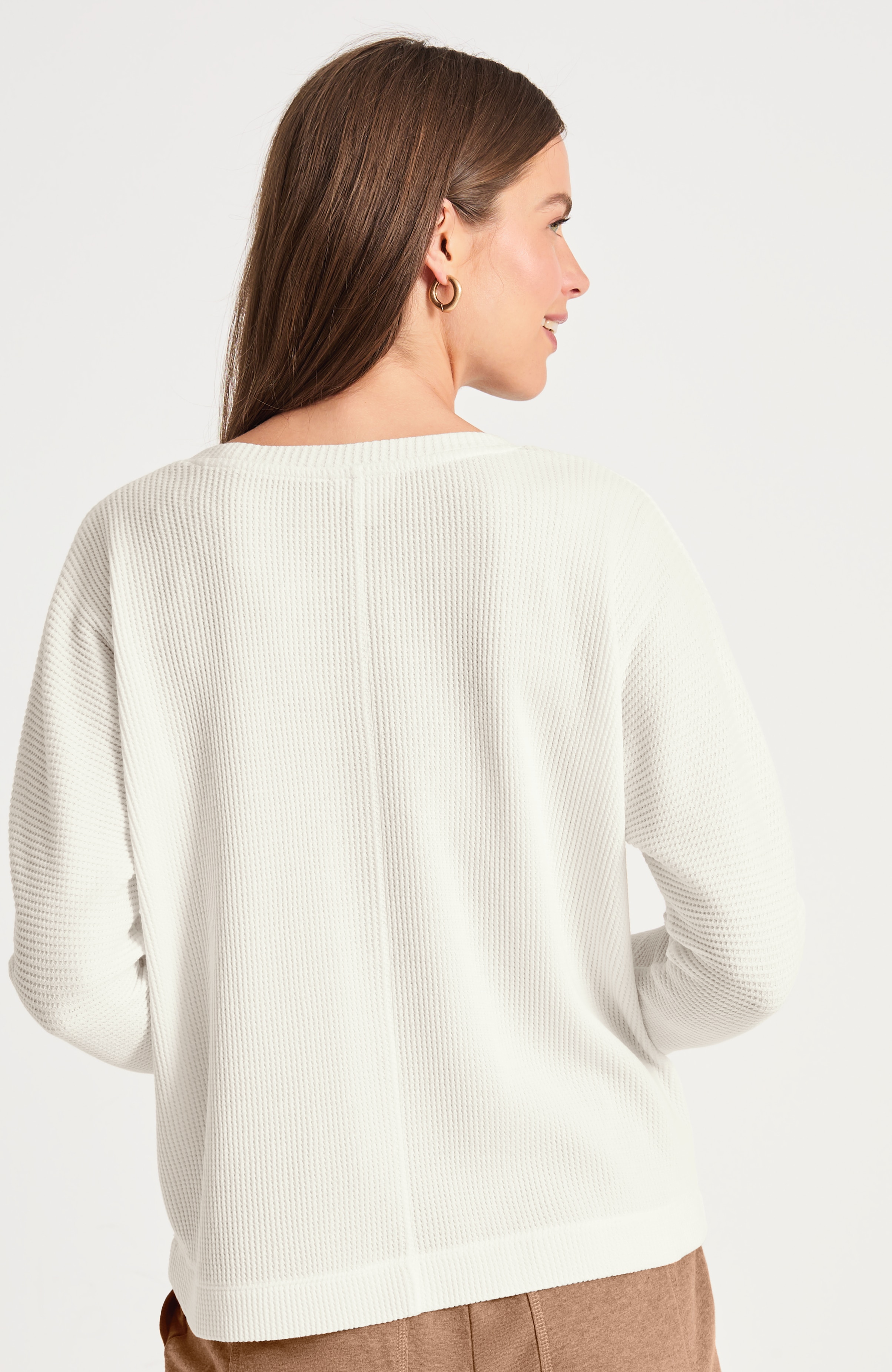 Relaxed Waffle Top