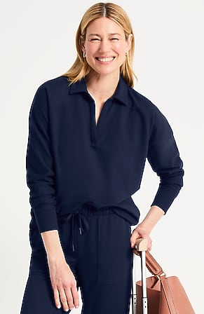 Image for Getaway Split-Neck Sweatshirt