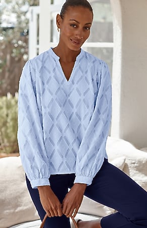 Image for Clipped Jacquard Cotton Shirt