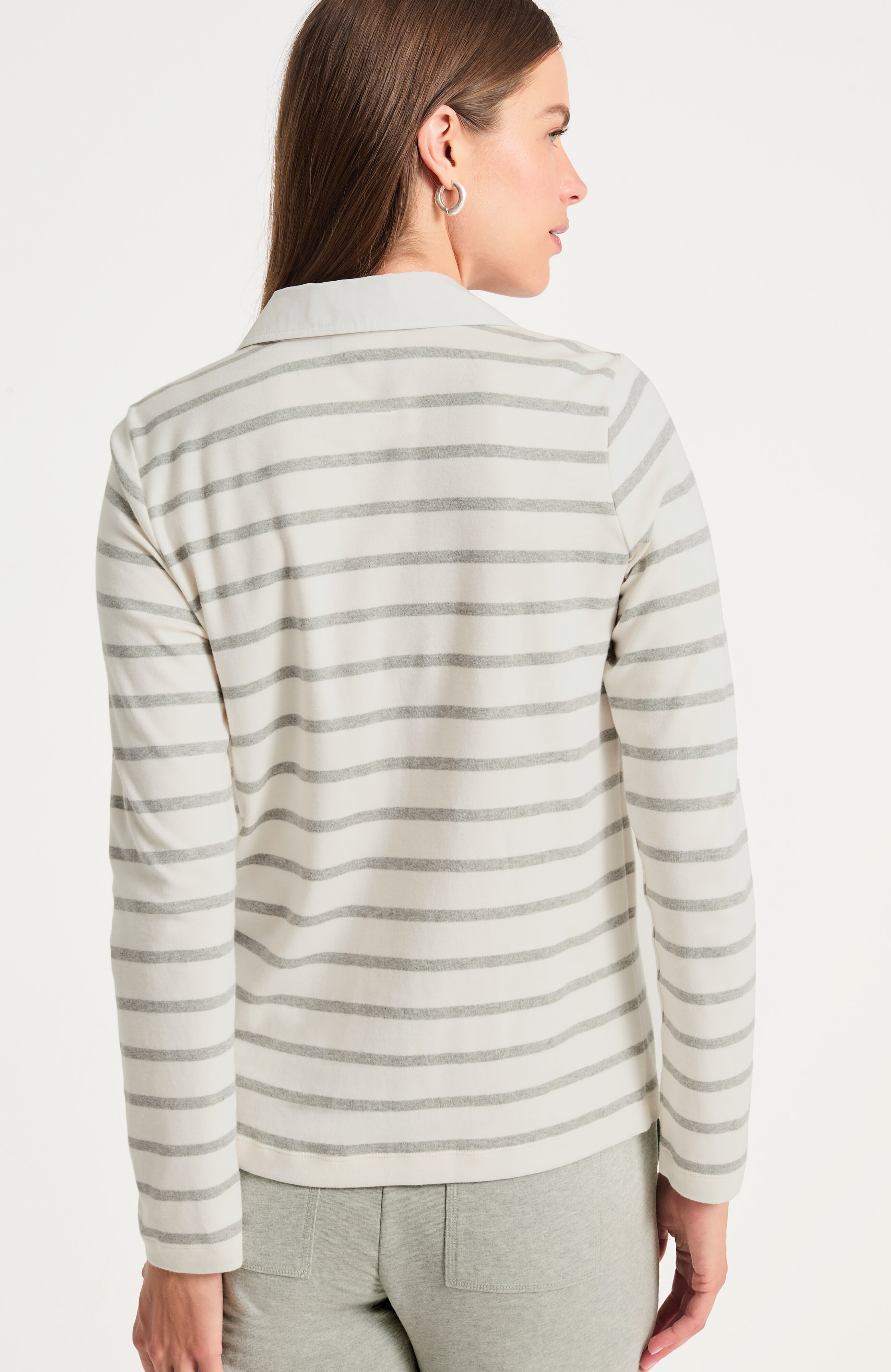 Mixed-Media Rugby Top