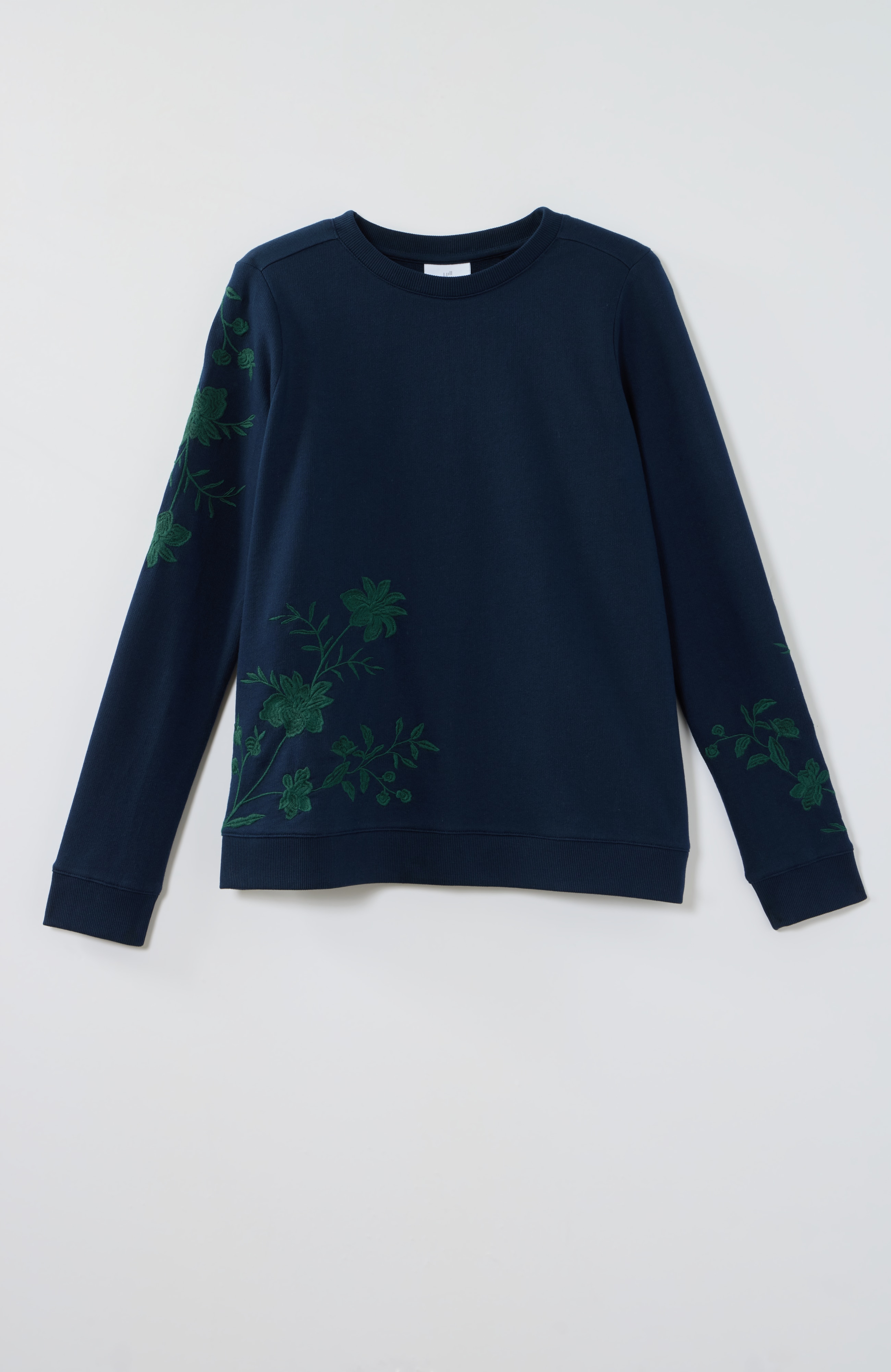 Embroidered Pullover Sweatshirt