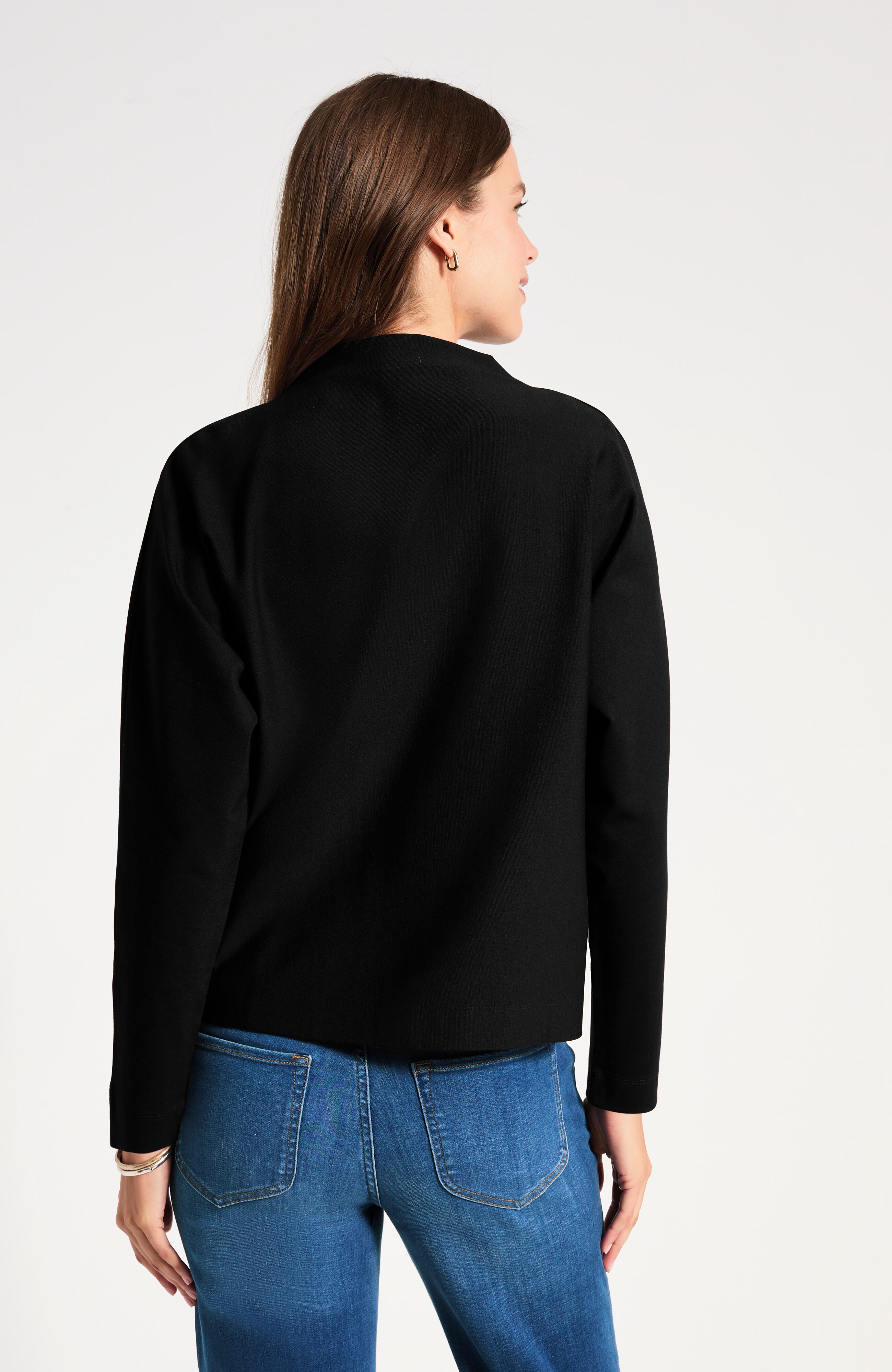 Ponte Mock-Neck Top