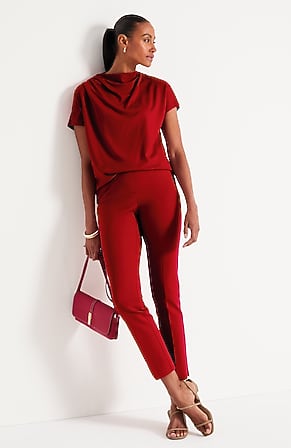 Image for Ponte Draped Top