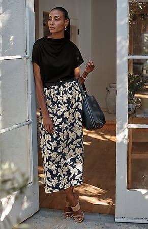 Image for Ponte Draped Top