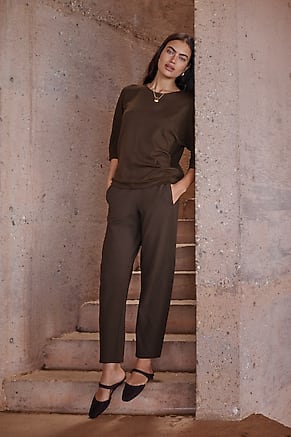 Image for Pure Jill Affinity Barrel-Leg Pant