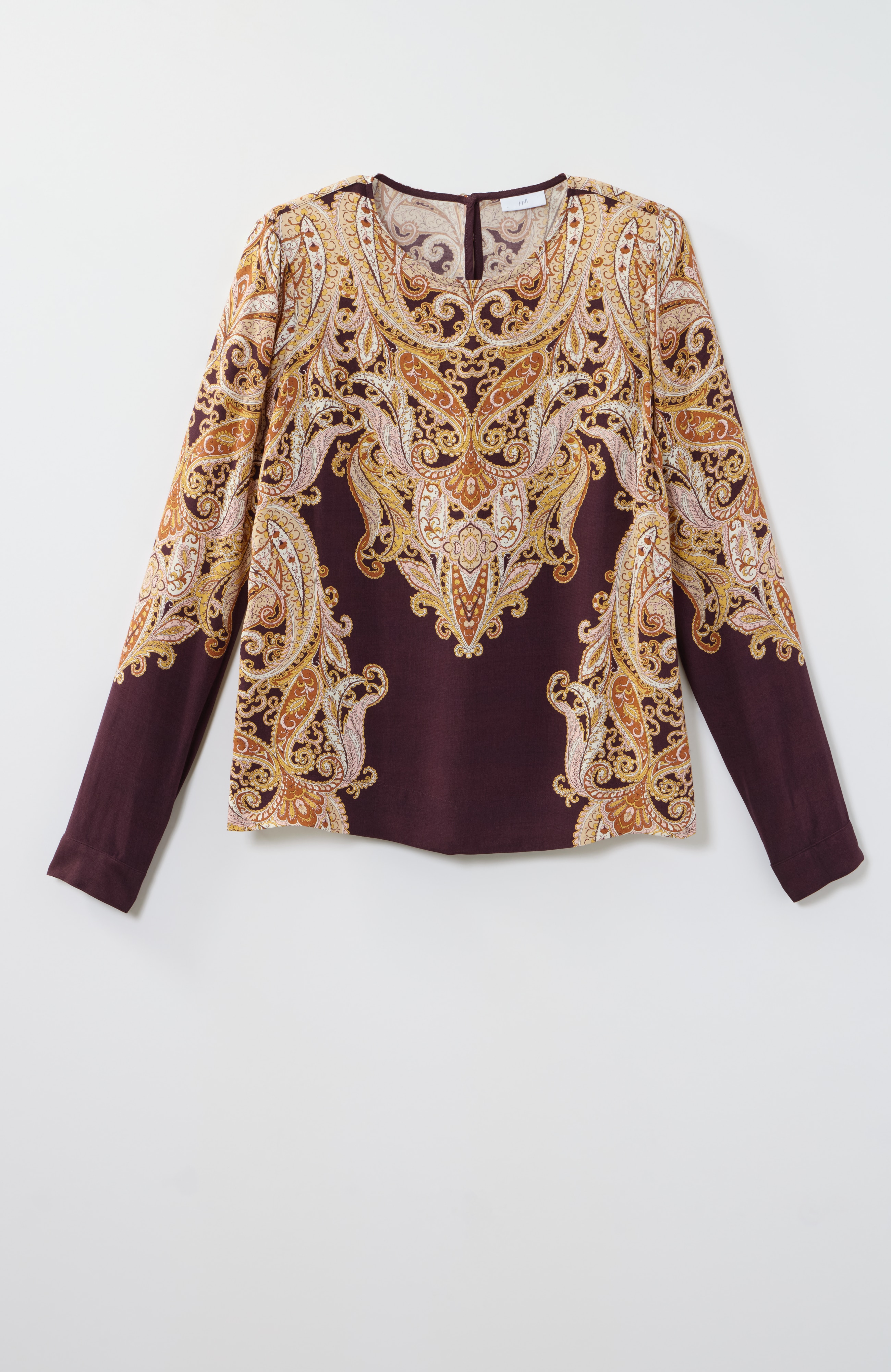 Placed-Paisley Top