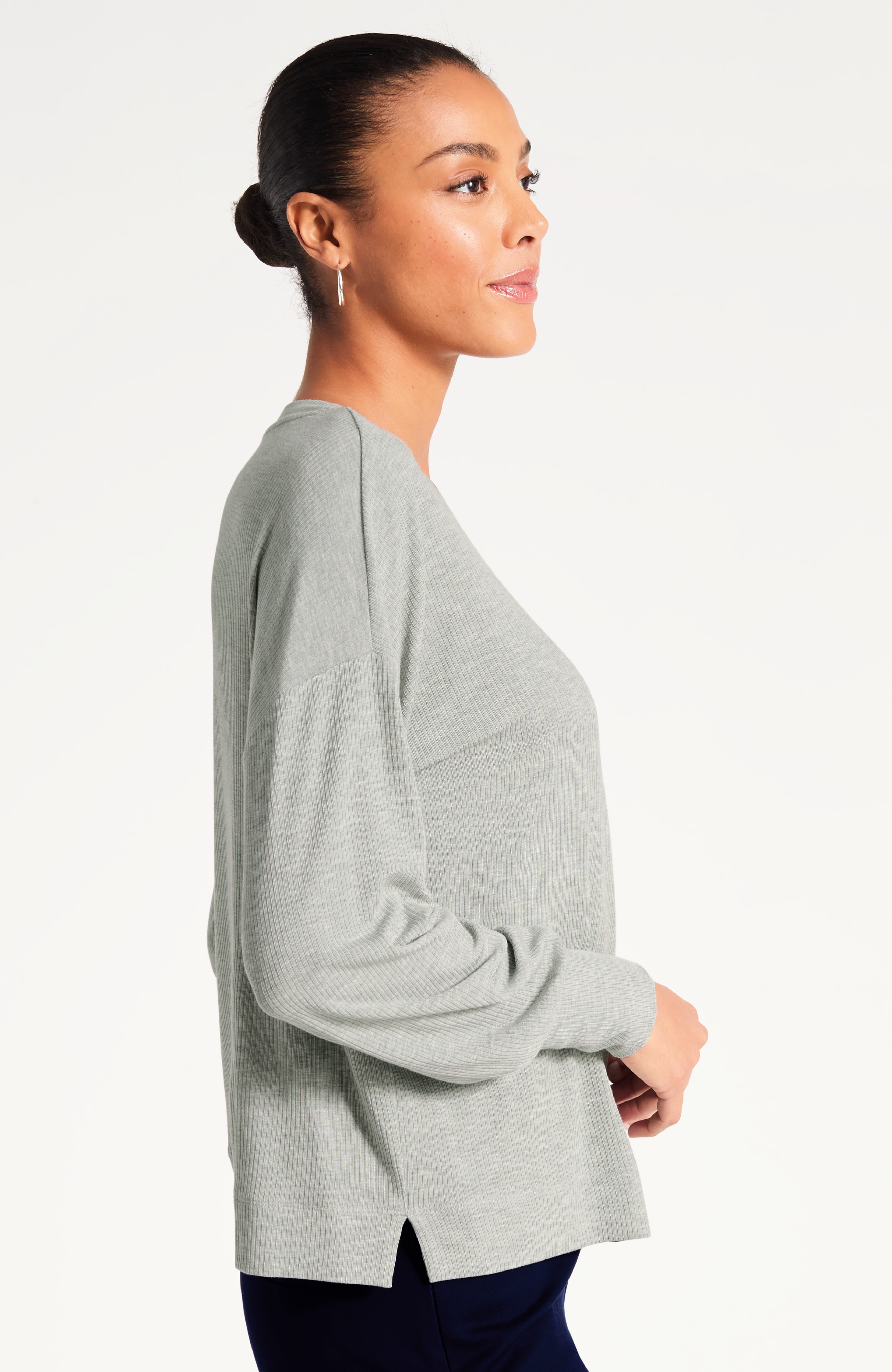 Relaxed V-Neck Top