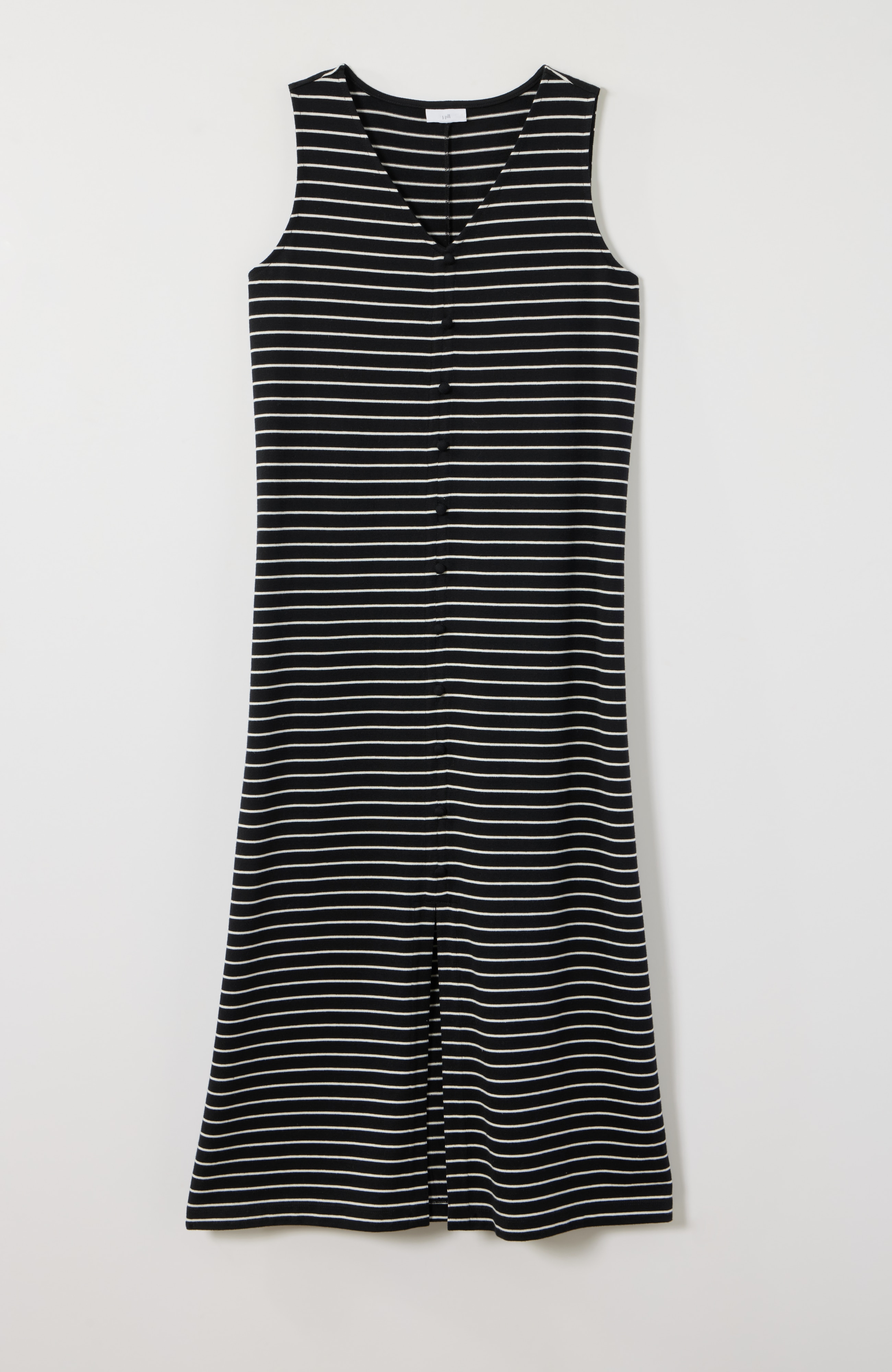 Knit Stripe Maxi Dress