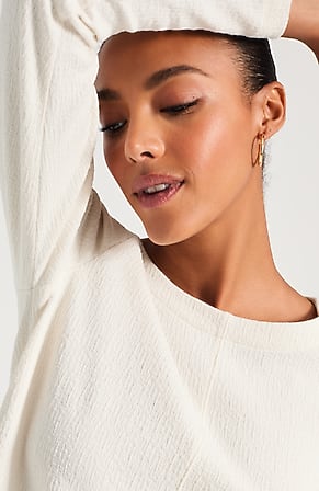 Image for Pure Jill Textured Jacquard Top