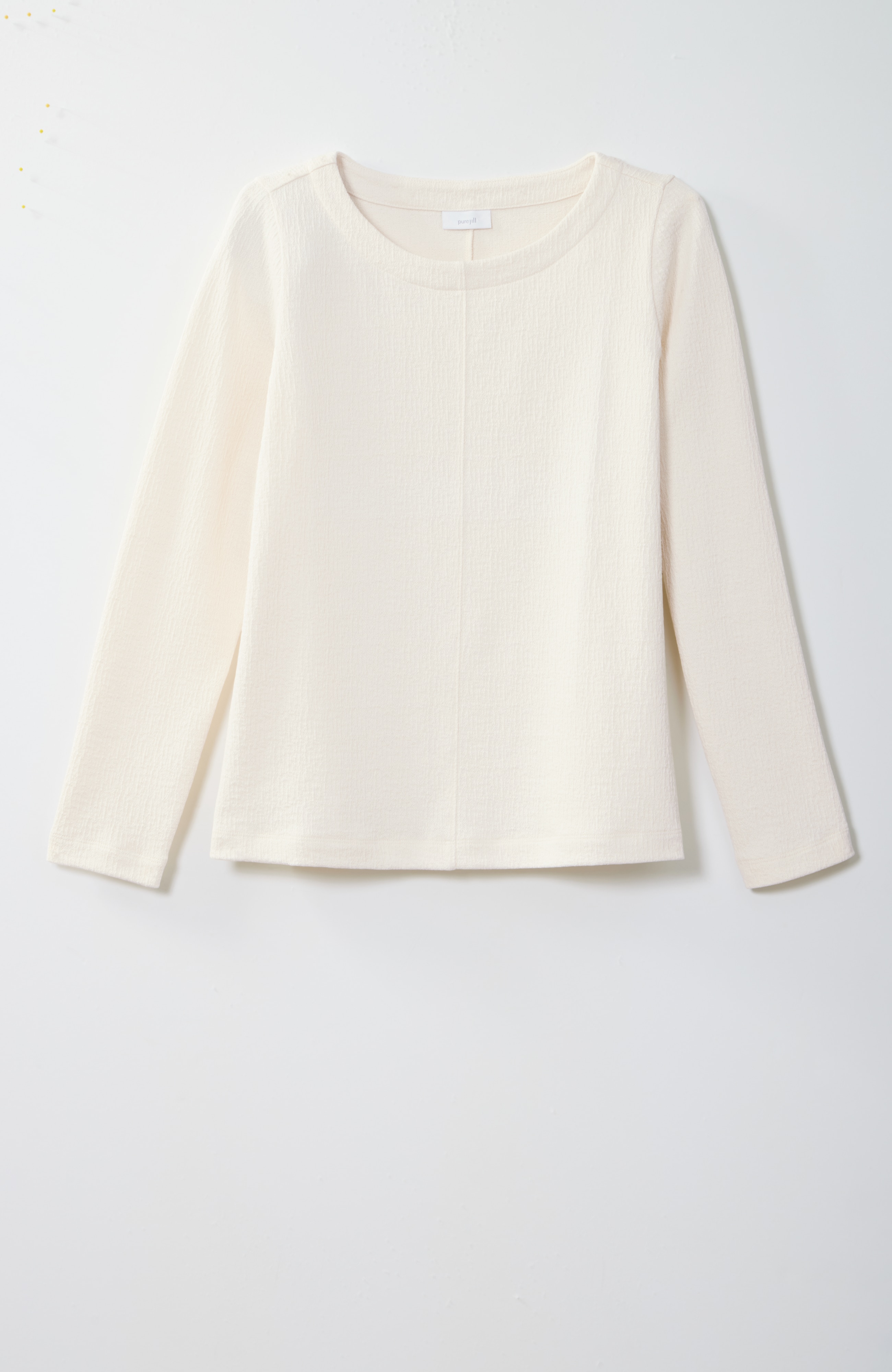 Pure Jill Textured Jacquard Top