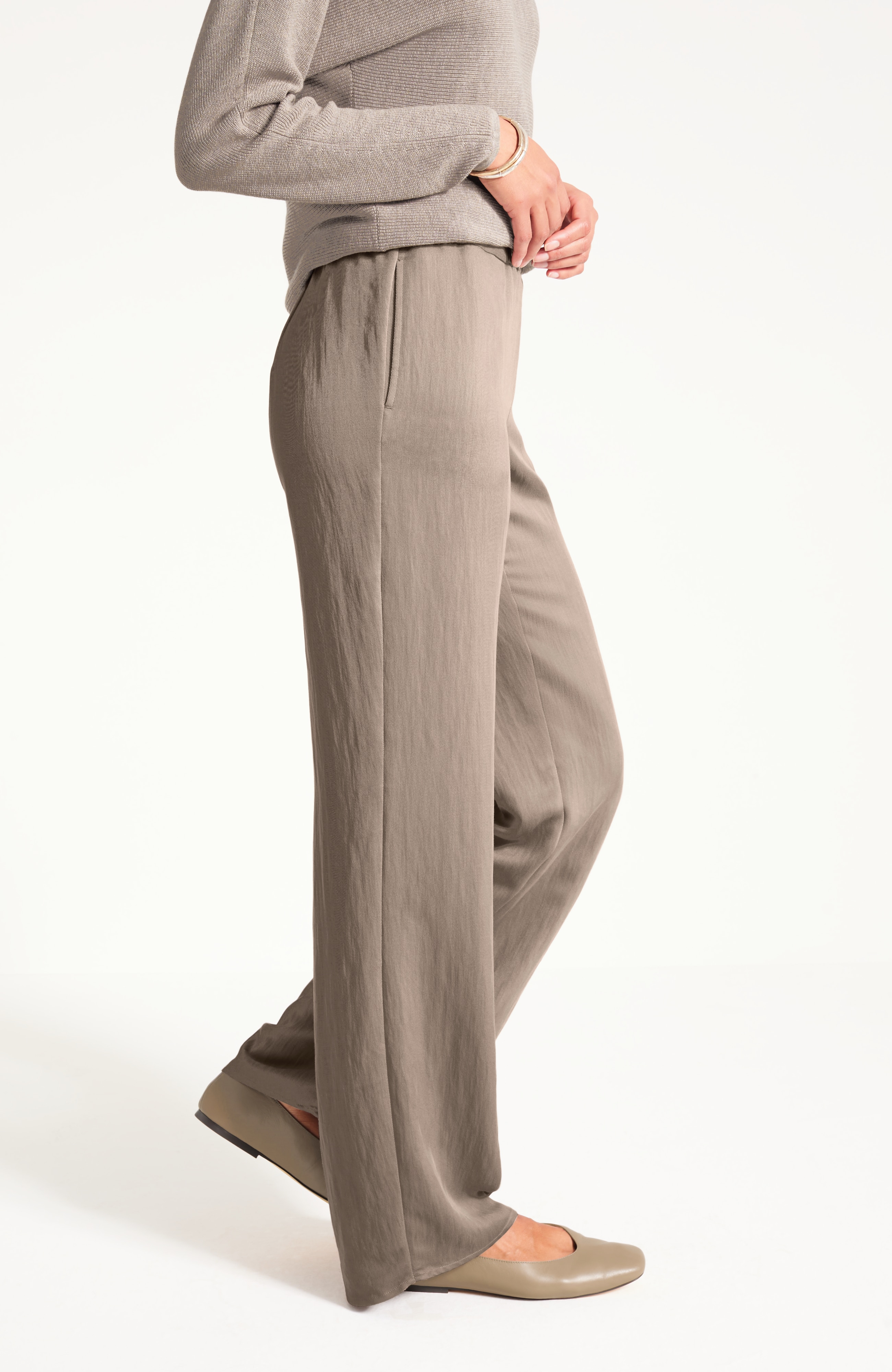 Pure Jill Sandwashed Twill Pant