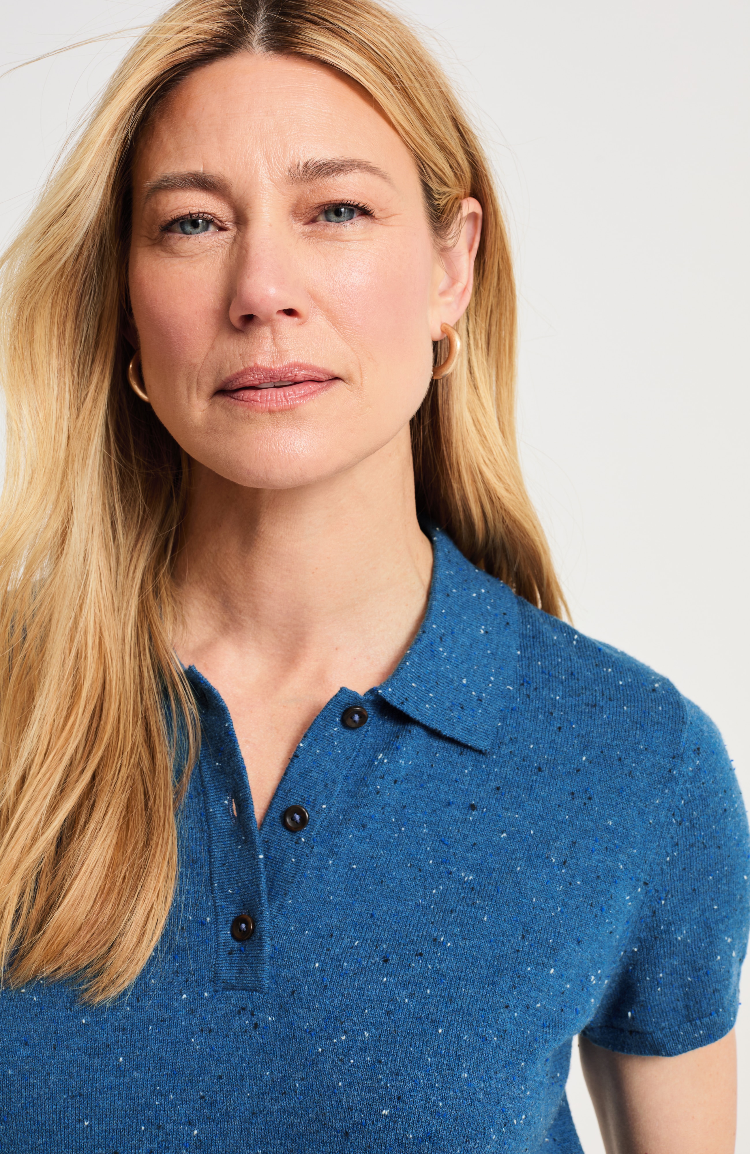 Cotton Cashmere Polo | JJill
