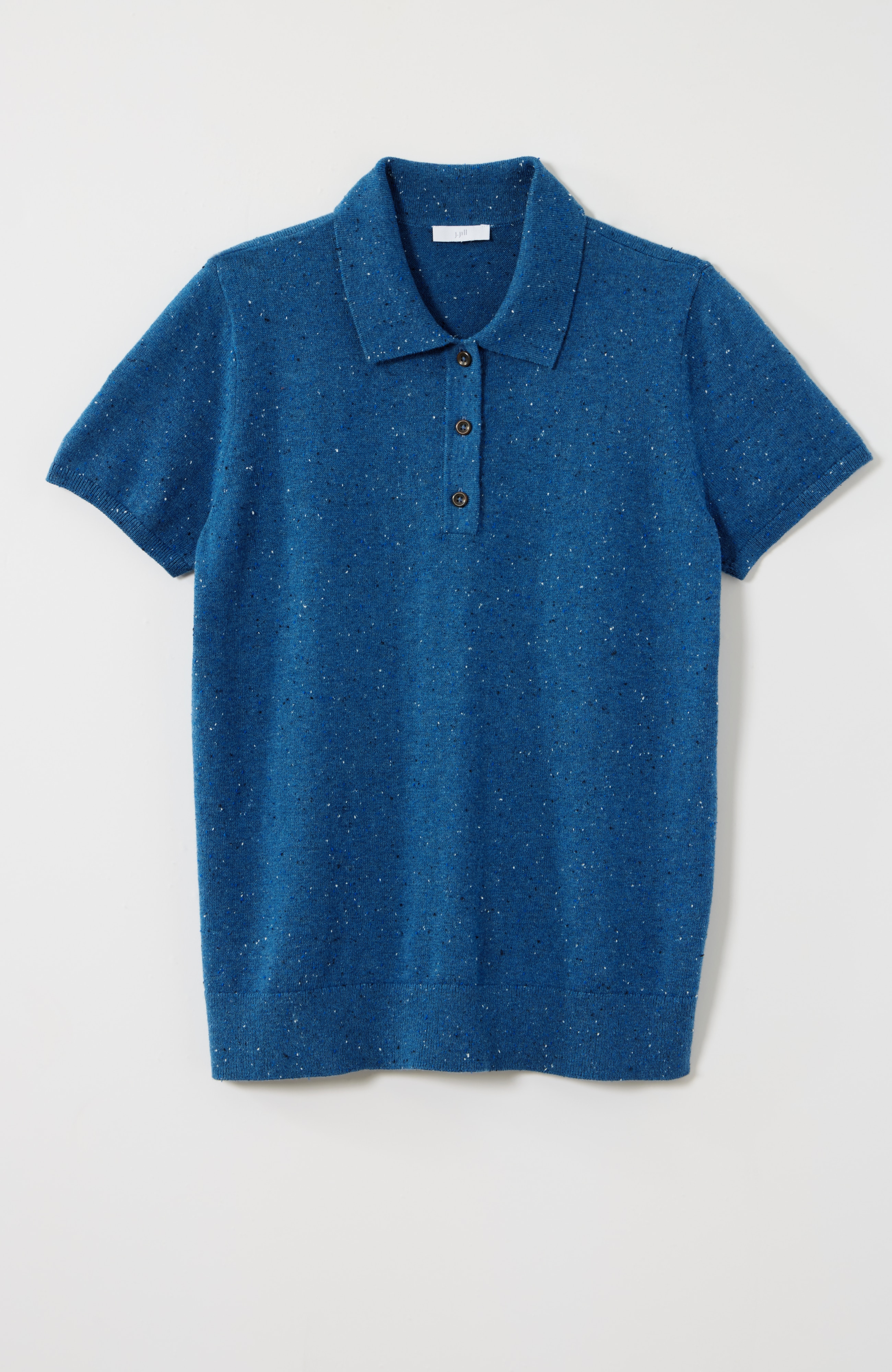 Cotton Cashmere Polo | JJill