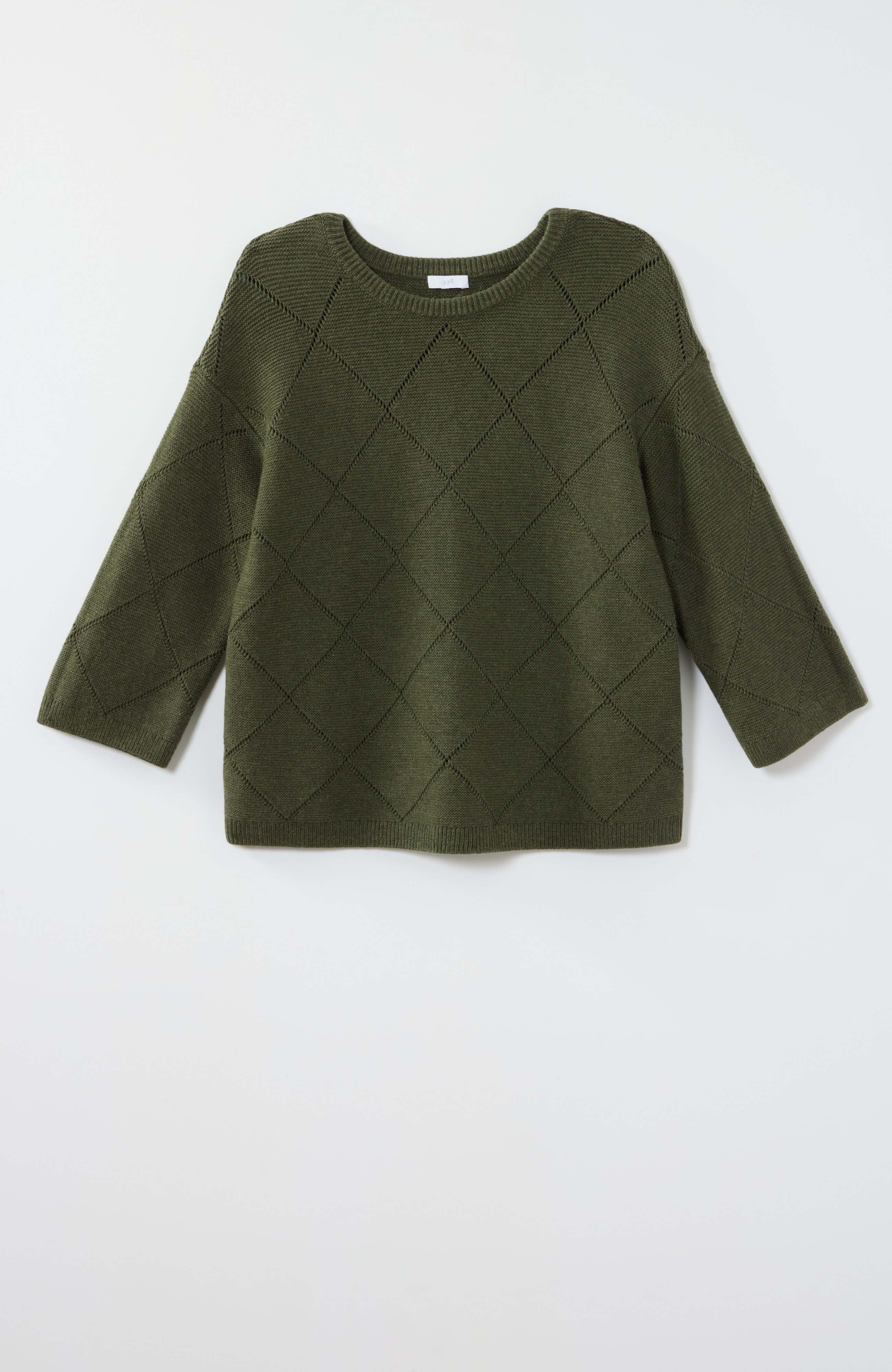 Diamond Textured Sweater