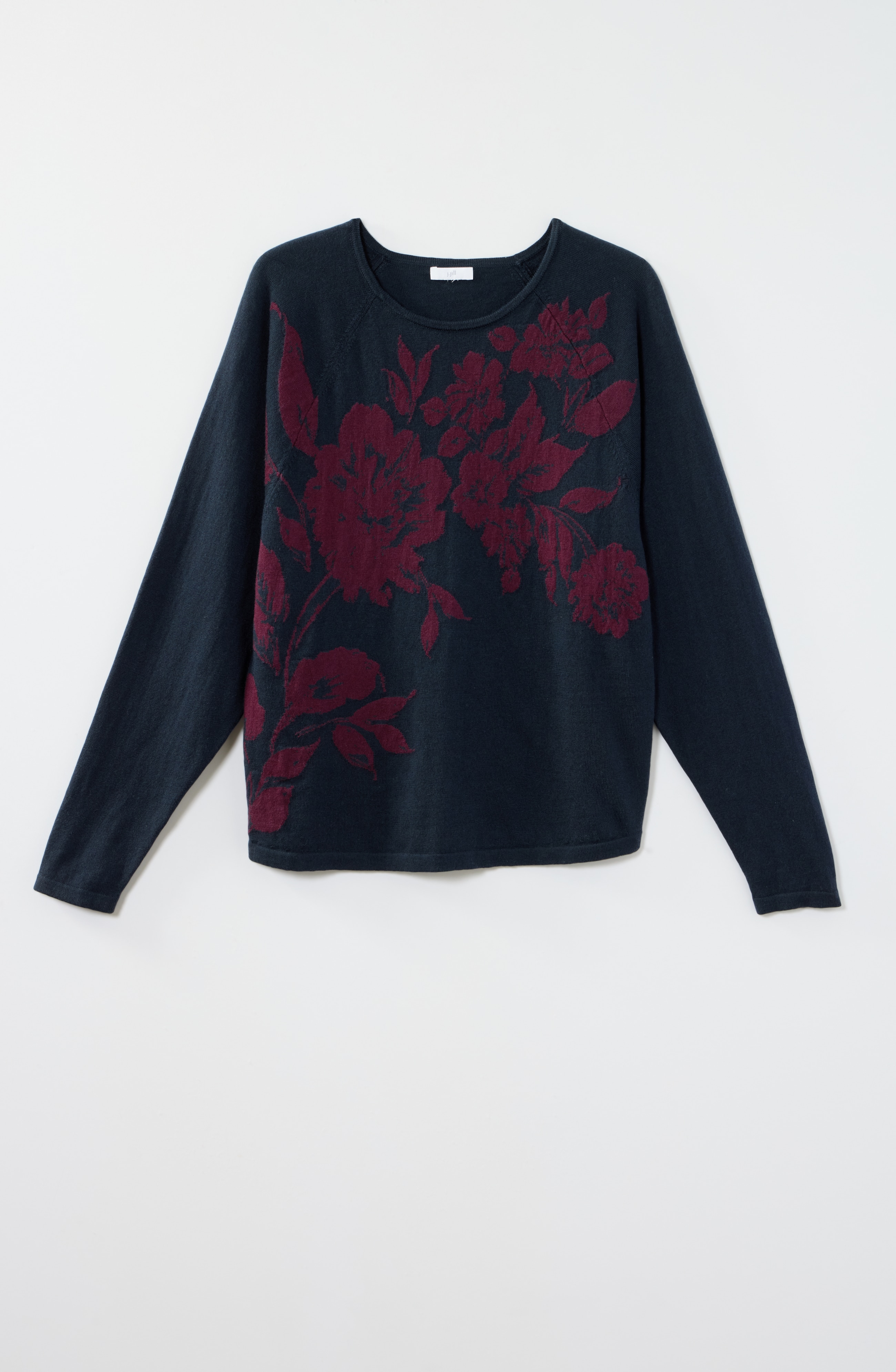 Jacquard Pullover Sweater