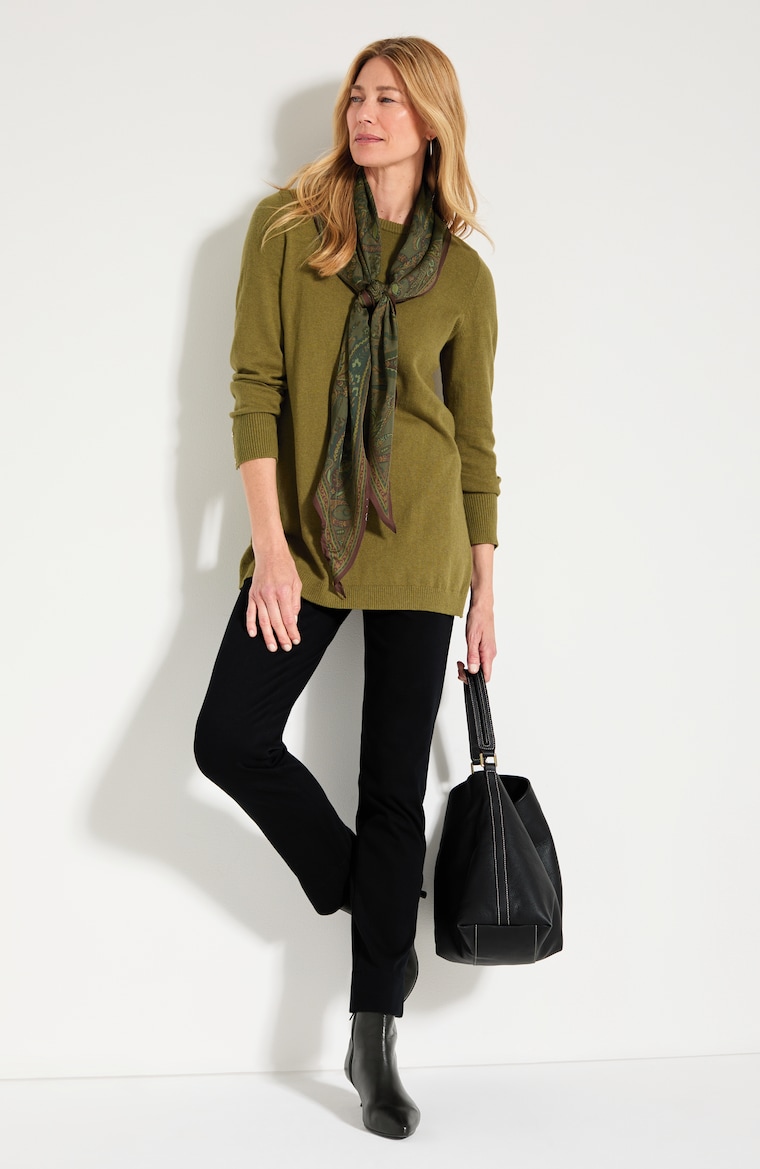 Primary view of the cotton cashmere tunic