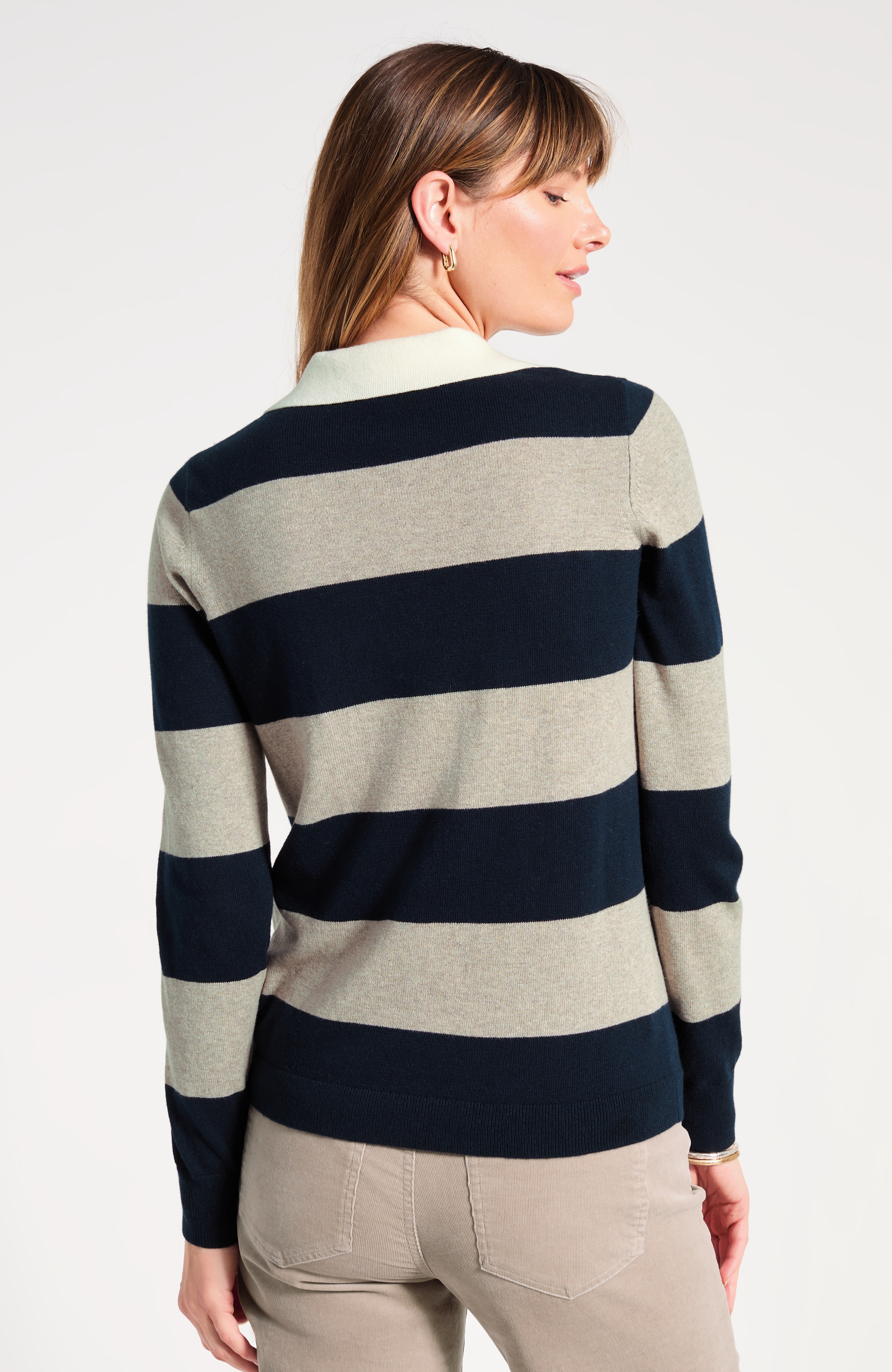 Striped Rugby Sweater