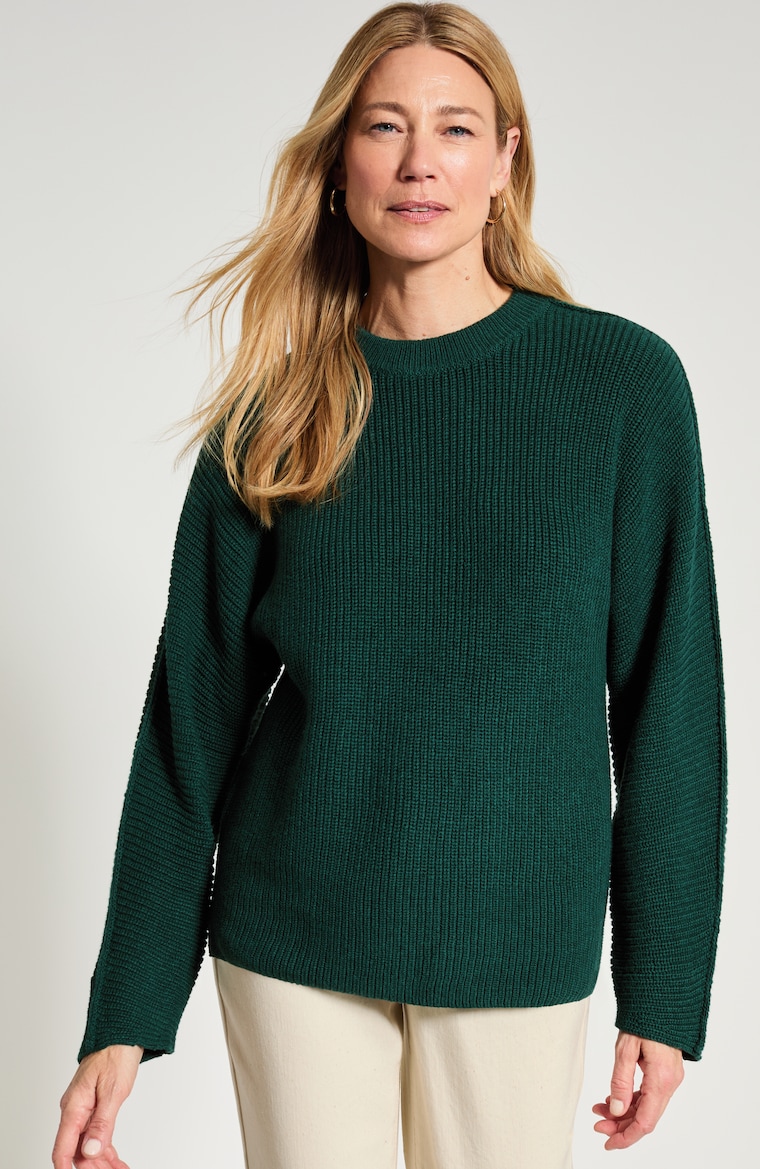 Primary view of the high-crew-neck sweater