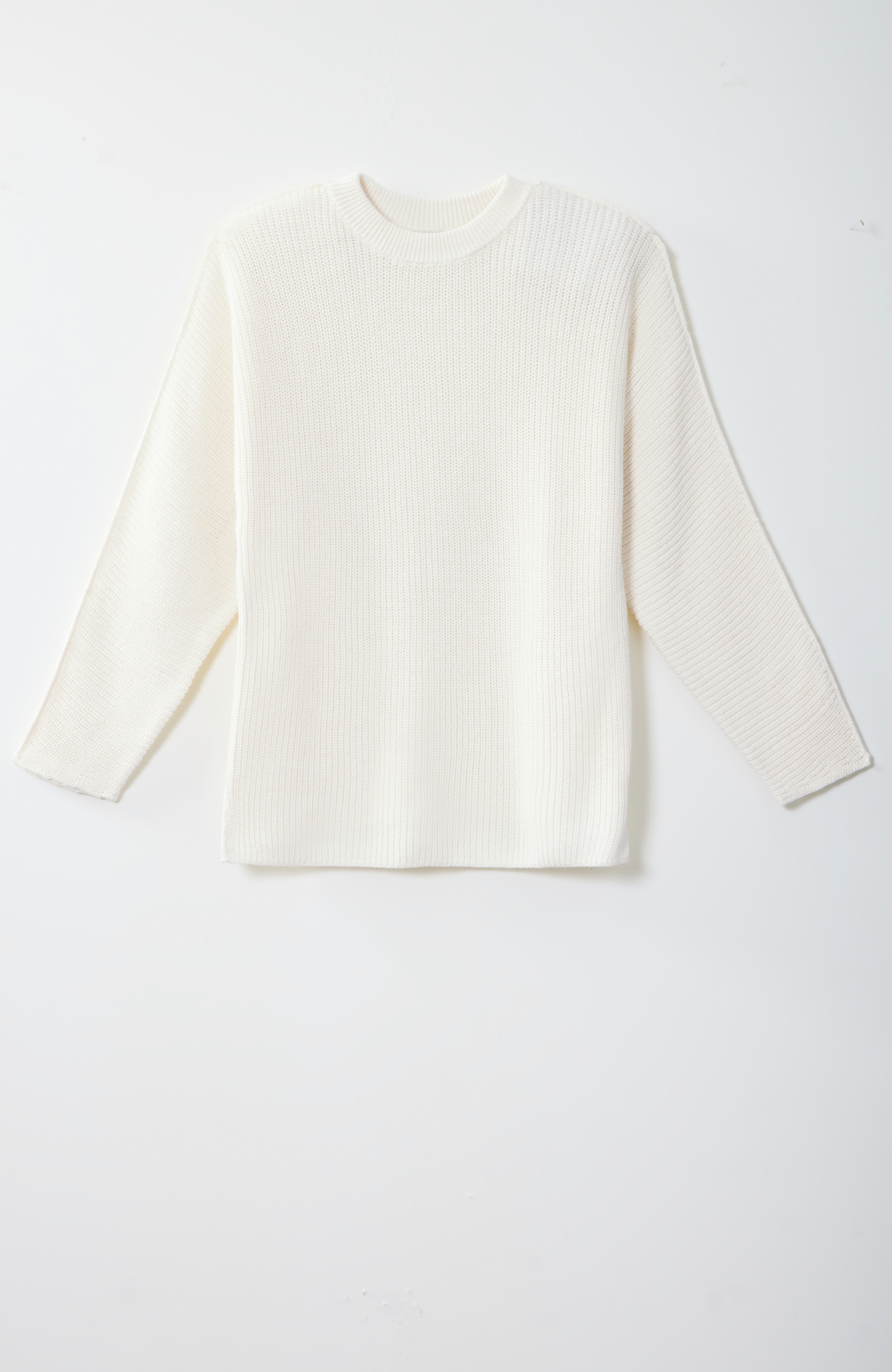 High-Crew-Neck Sweater
